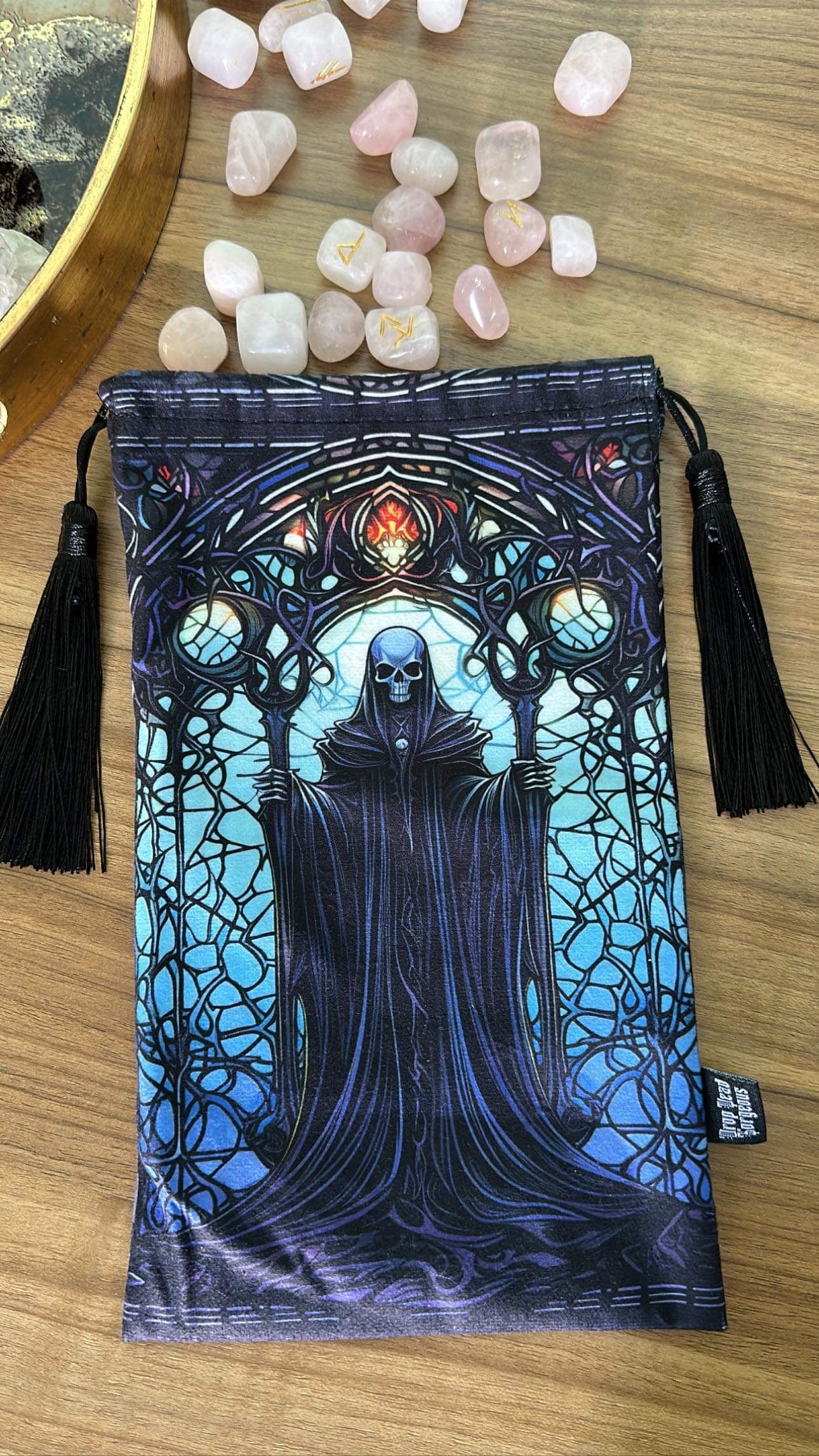 Death’s Door- Velvet Tarot Bag