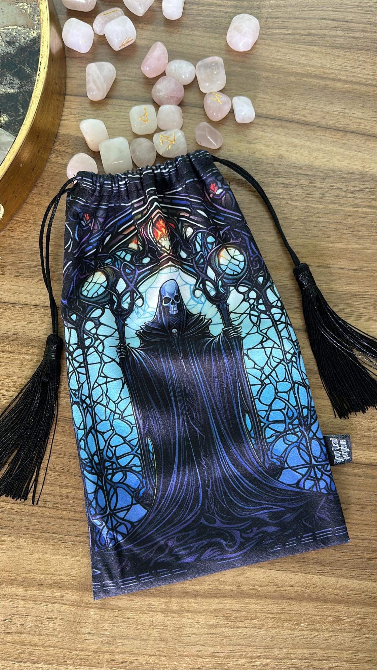 Death’s Door- Velvet Tarot Bag