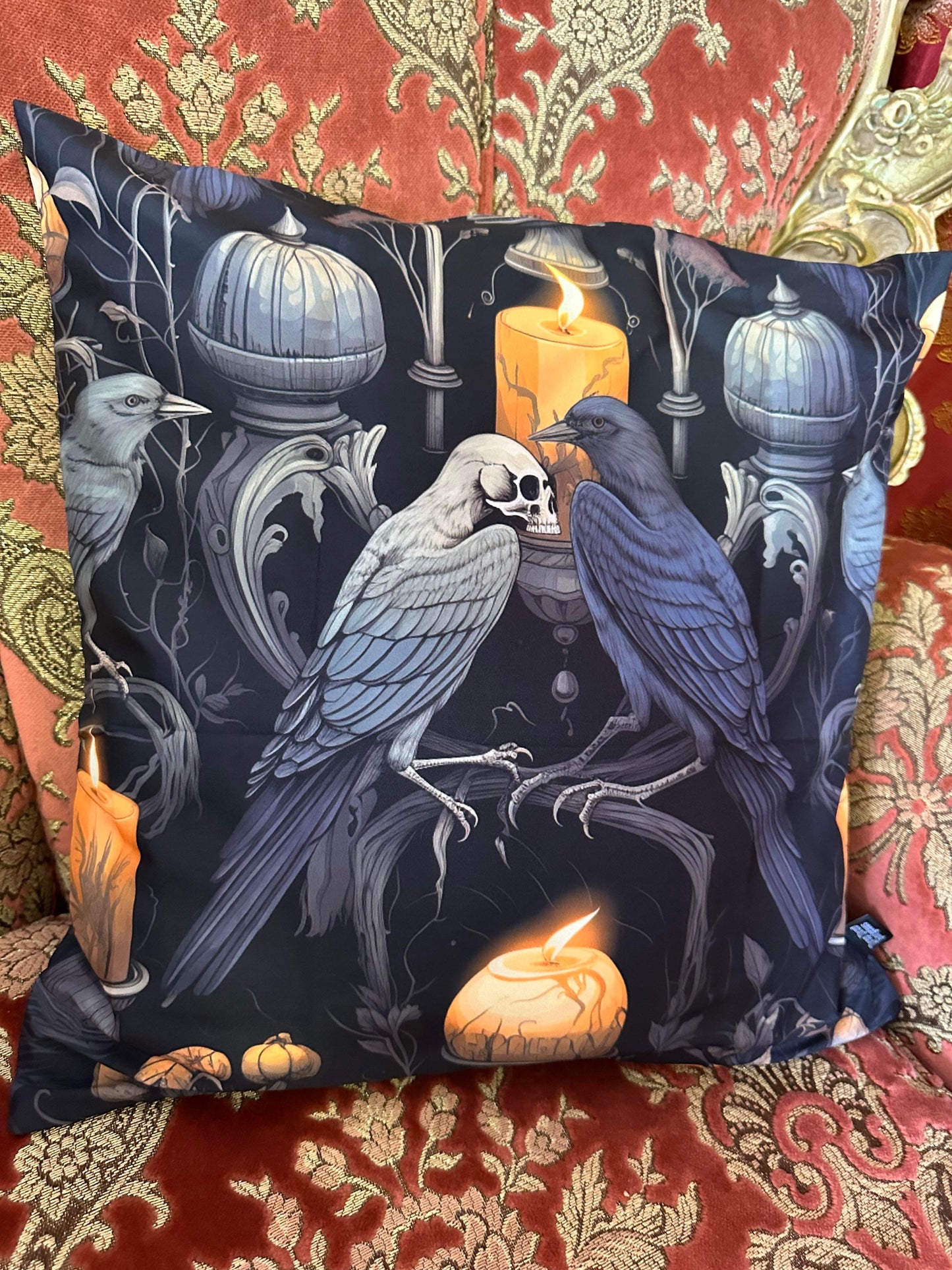 Dark Aviary - Cushion Cover