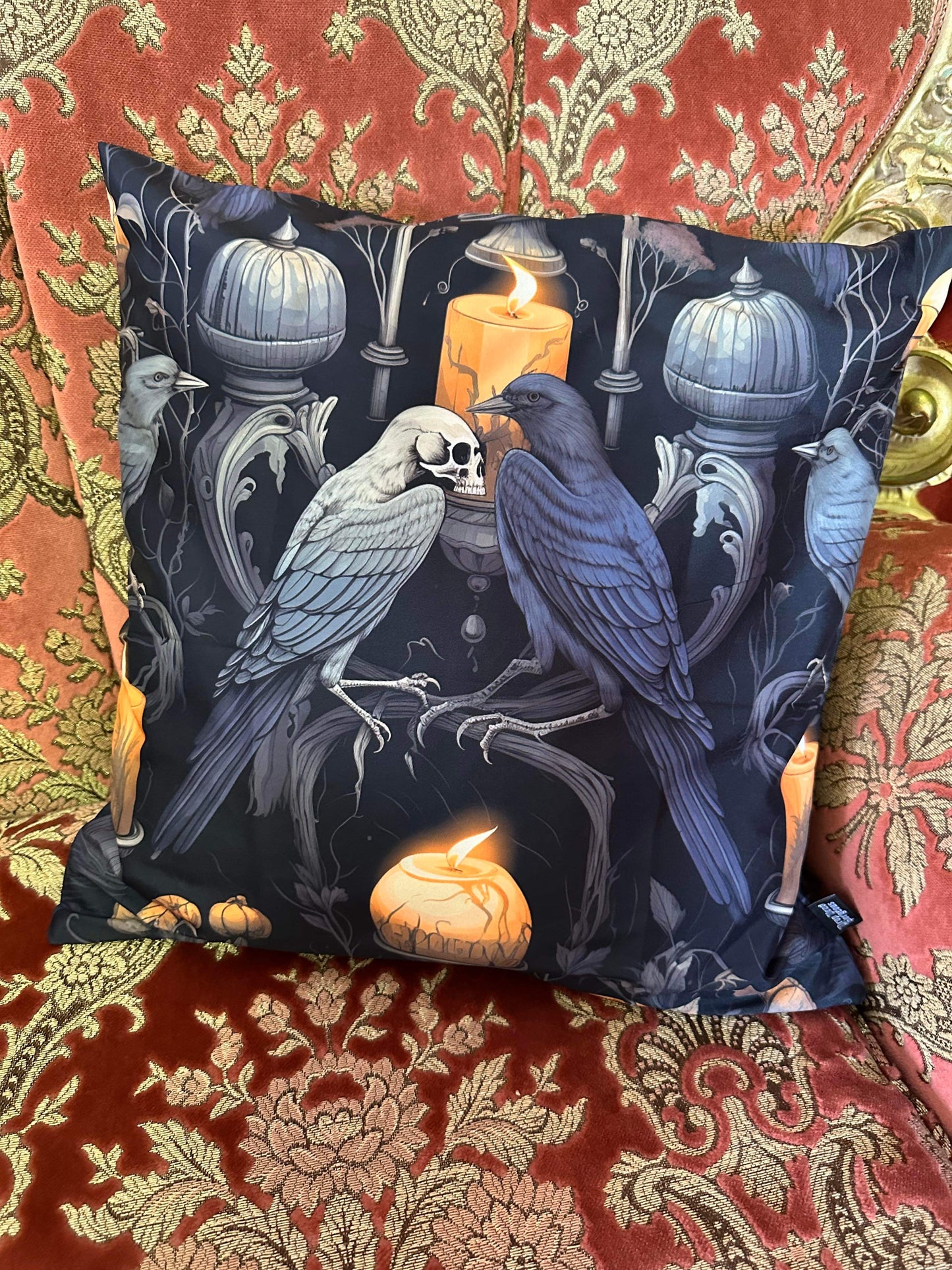 Dark Aviary - Cushion Cover