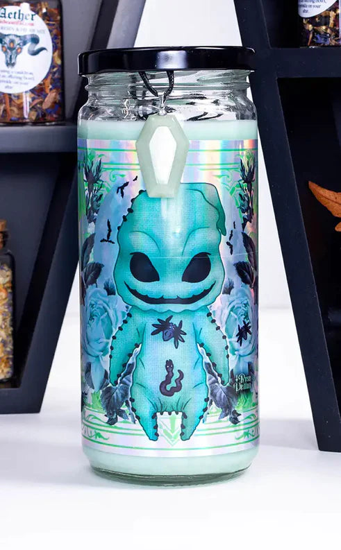Boogie Man Coffin Candle with pendant