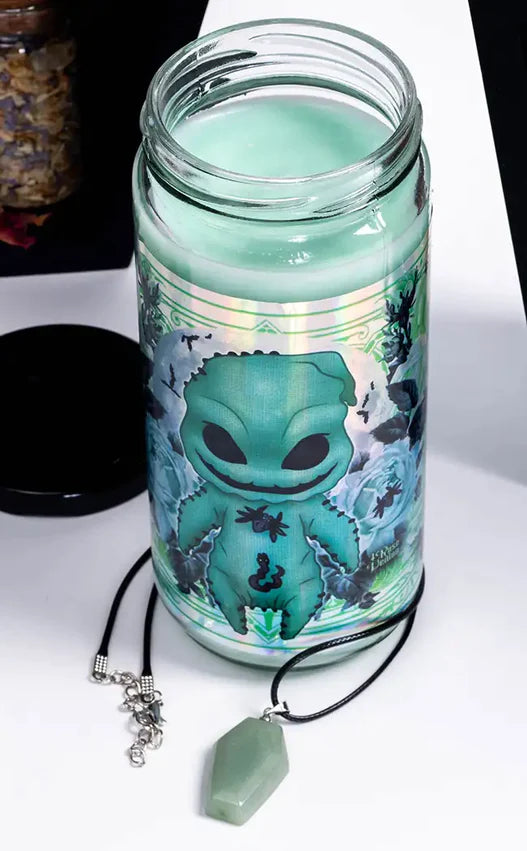 Boogie Man Coffin Candle with pendant