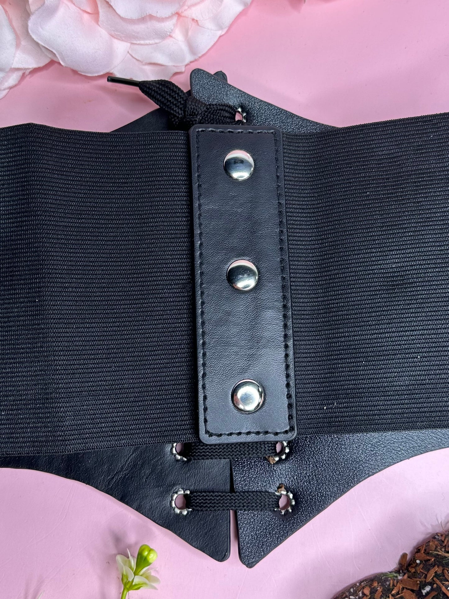 TREE OF LIFE - Faux bark corset belt