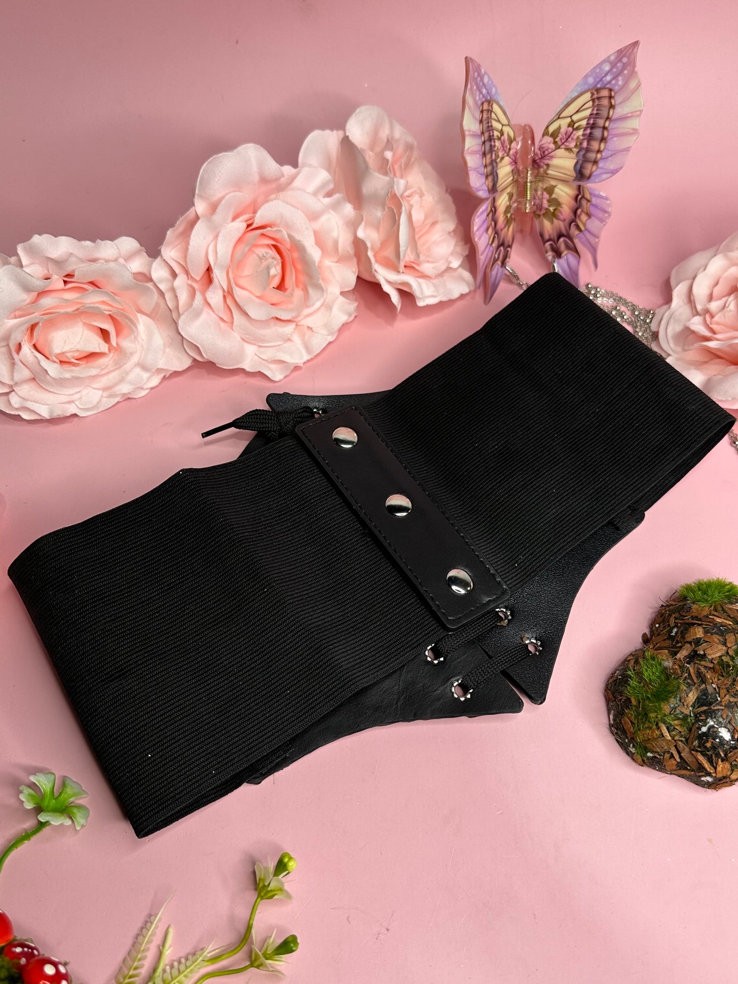 TREE OF LIFE - Faux bark corset belt