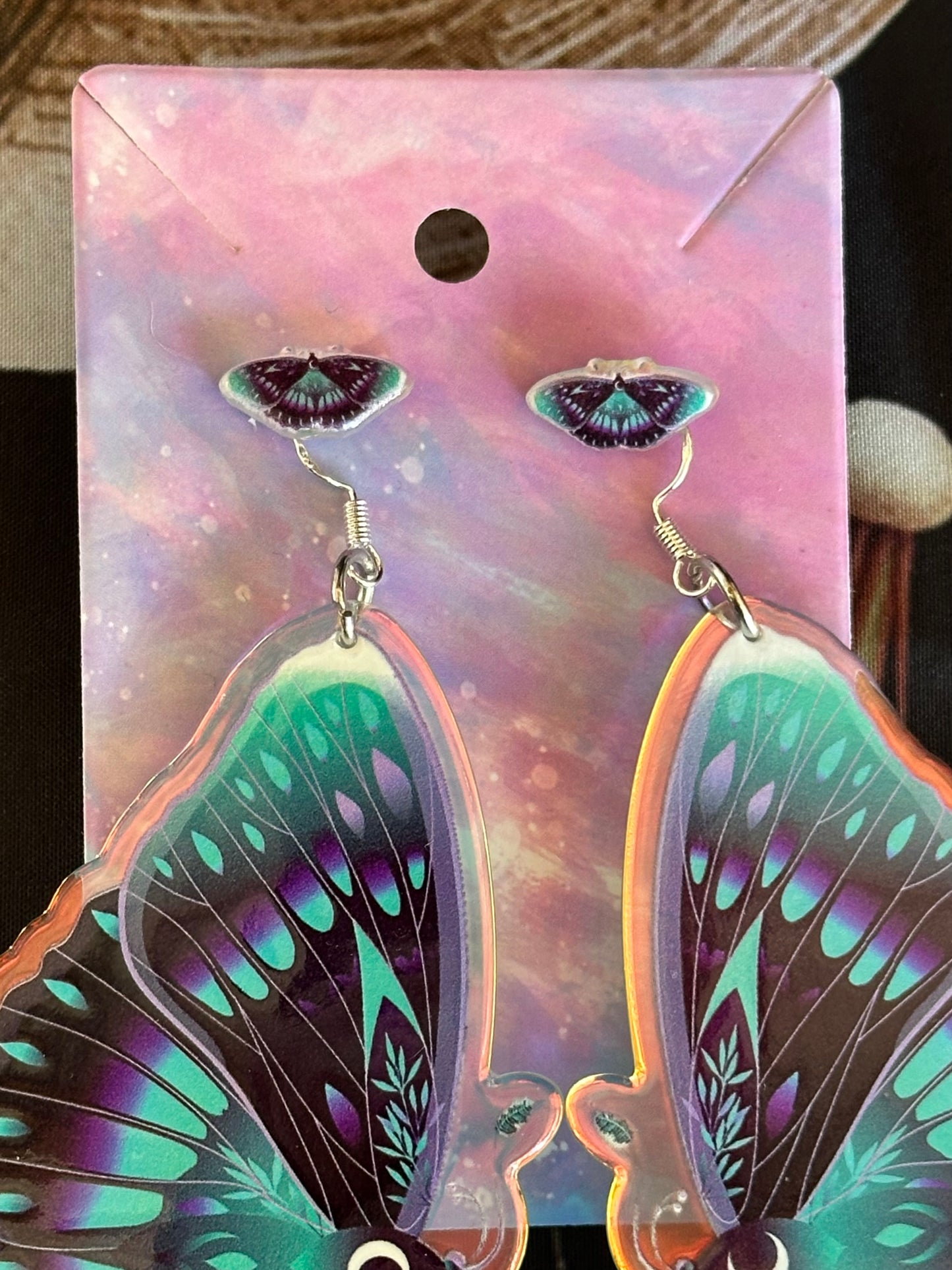 LA BELLA LUNA - Iridescent Jumbo earrings