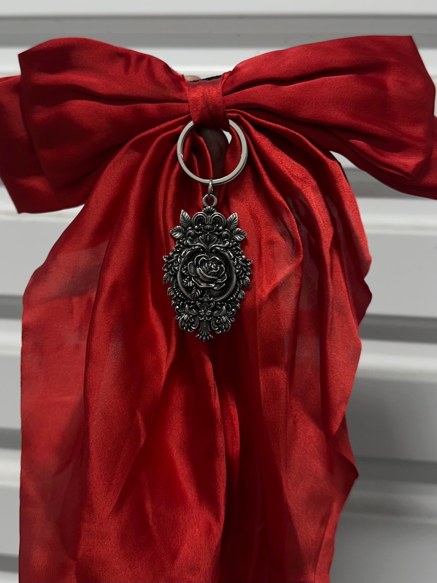 ETERNAL ROSE - Mother of Hades NIGHT GARDEN Hair Bow
