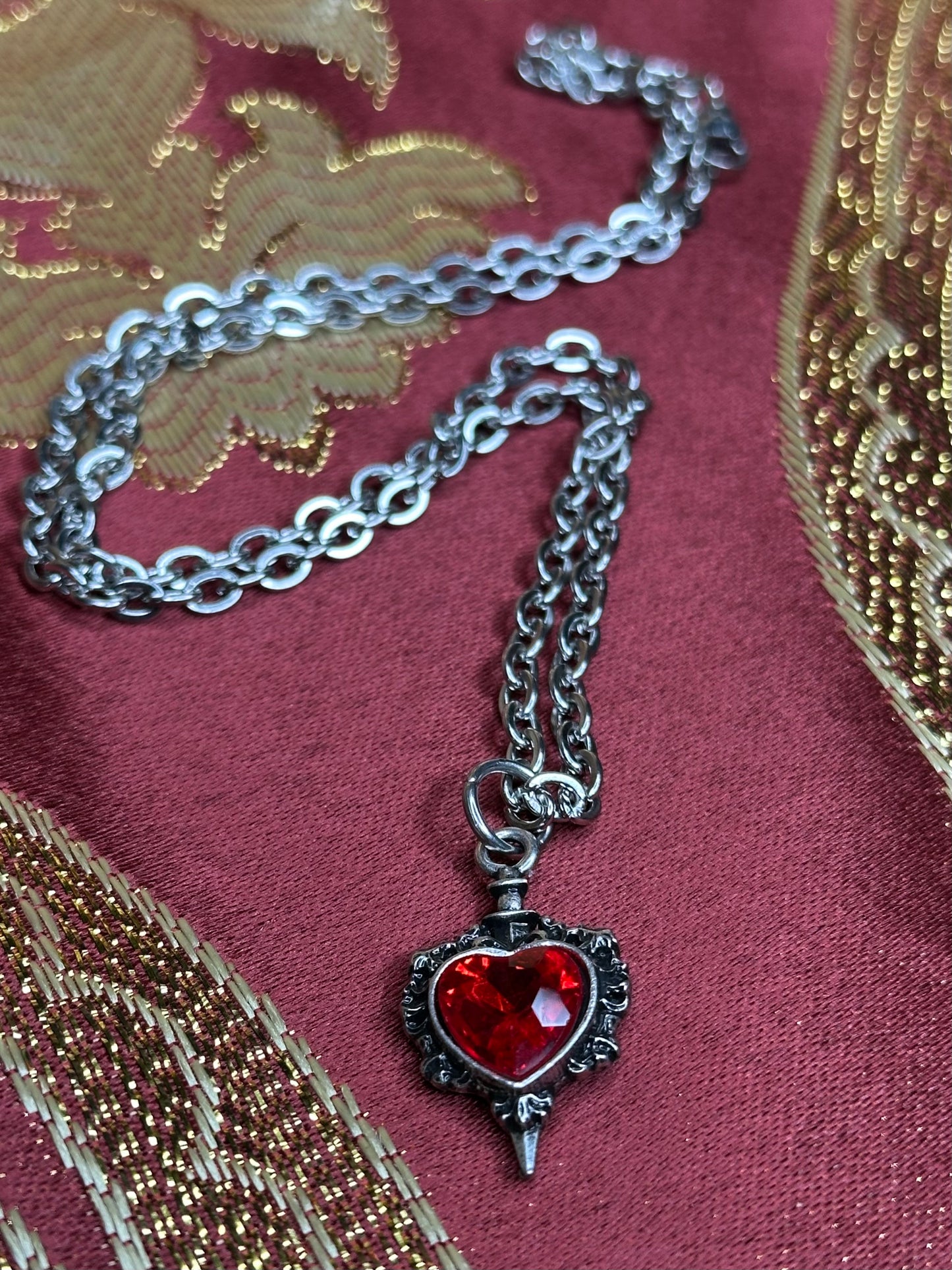 Heart of Glass - Mother of Hades Cast Necklace