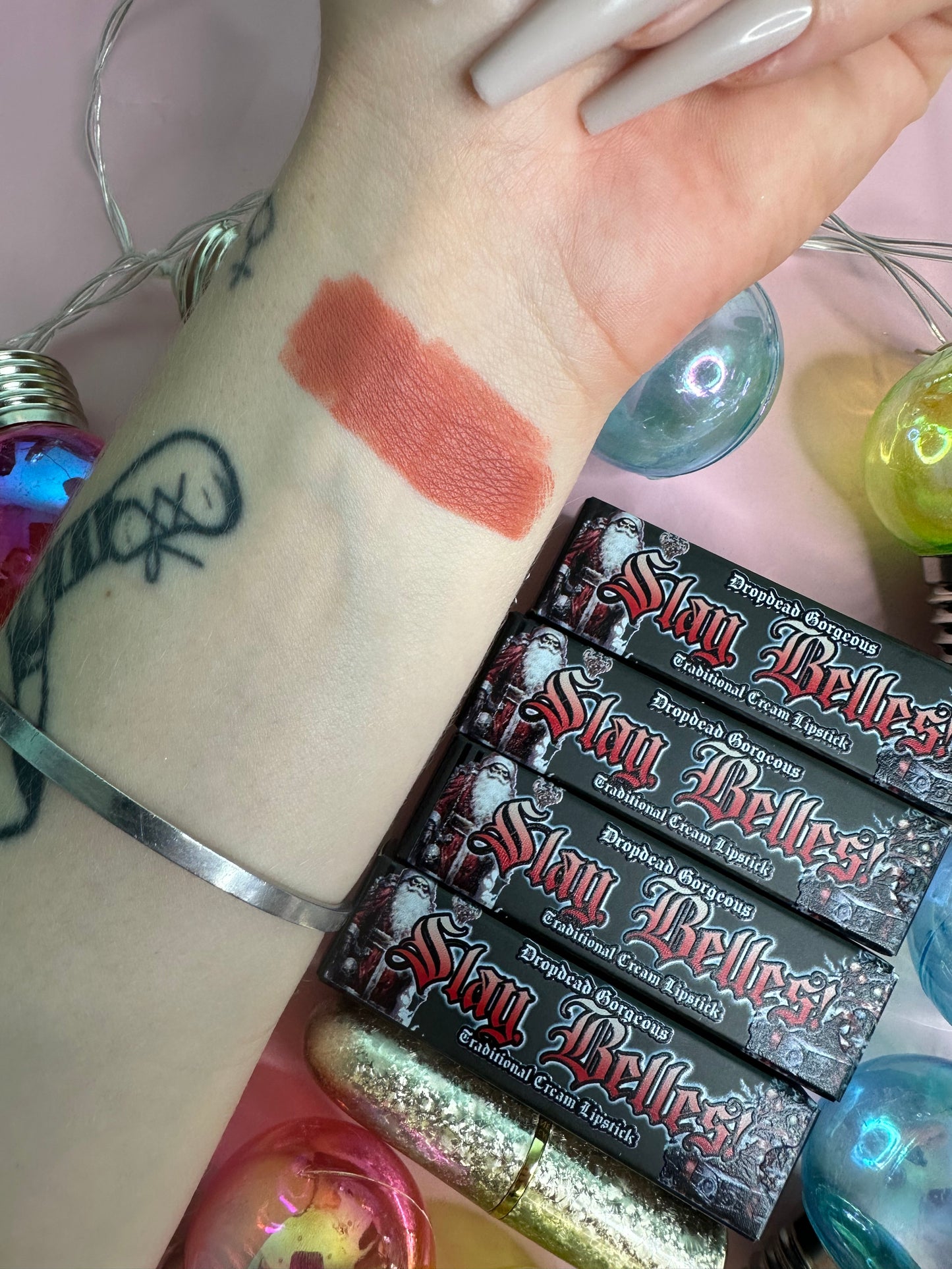 LANGOUSTINO - SLAY BELLES Cream Velvet lipstick