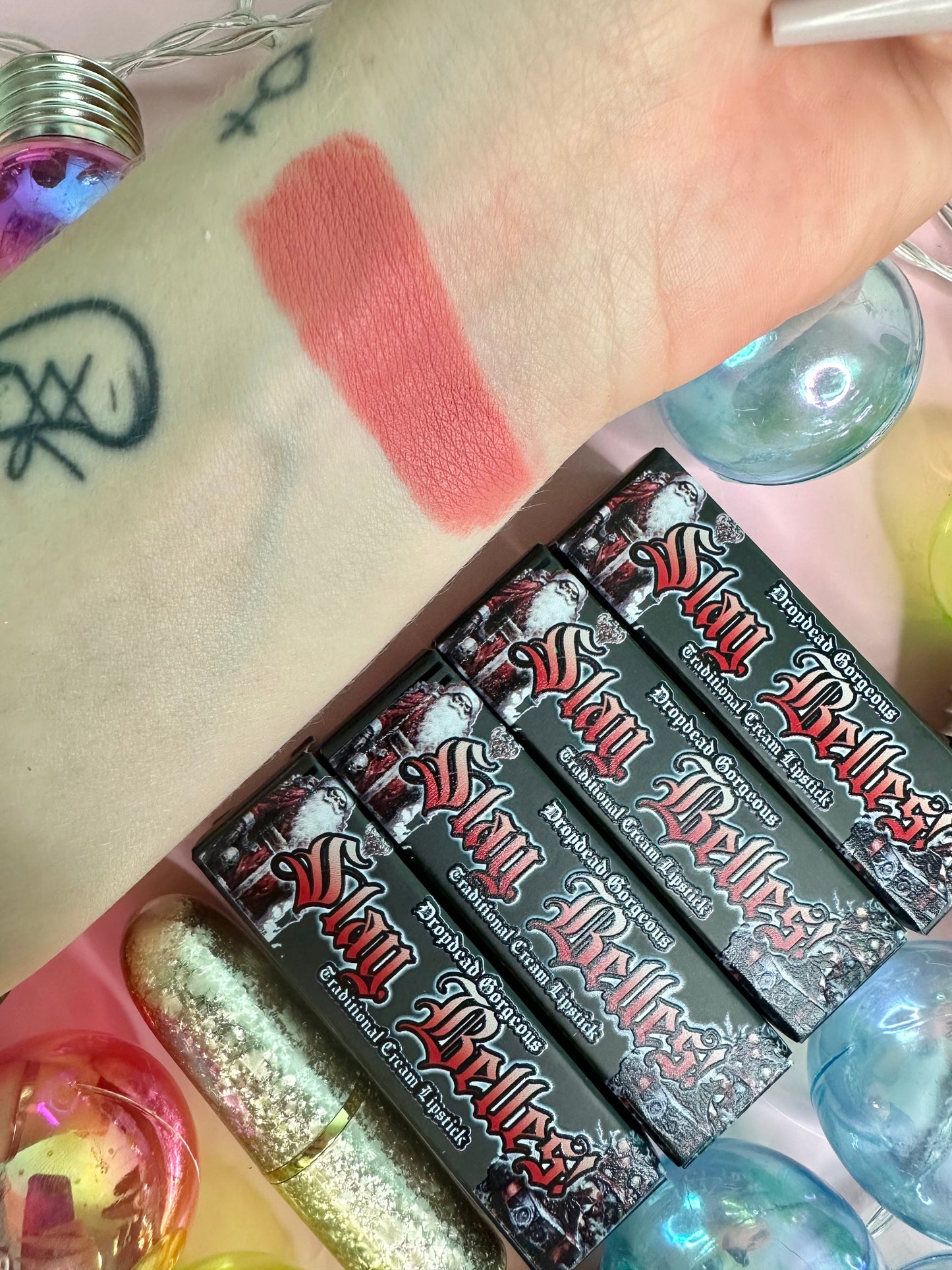 BURNT CORAL - SLAY BELLES Cream Velvet lipstick