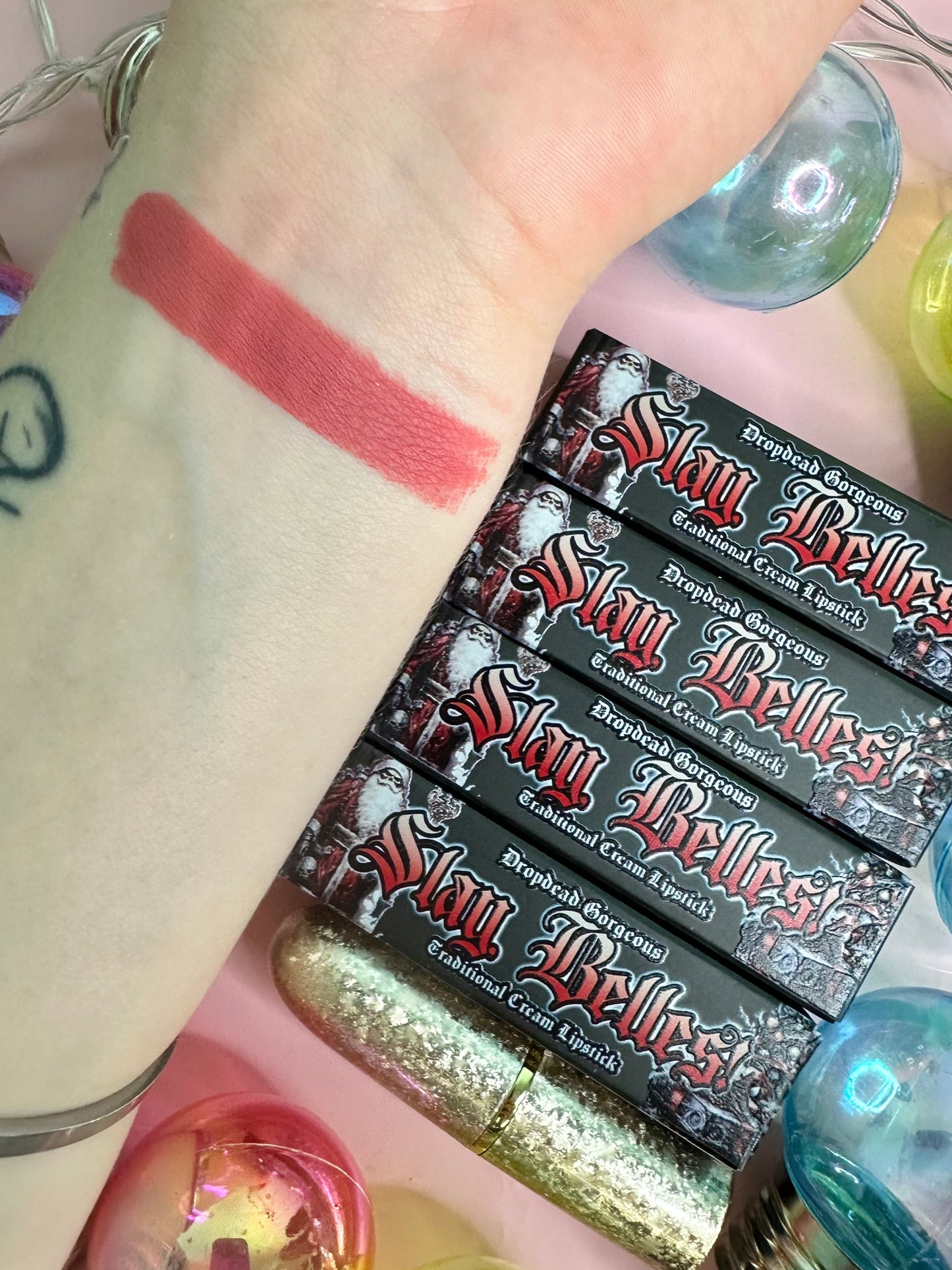 RED ALERT - SLAY BELLES Cream Velvet lipstick