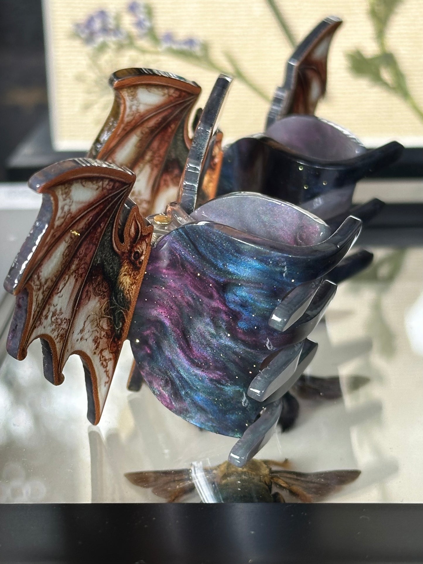 TWIN BAT - Bat Hair Clip Set