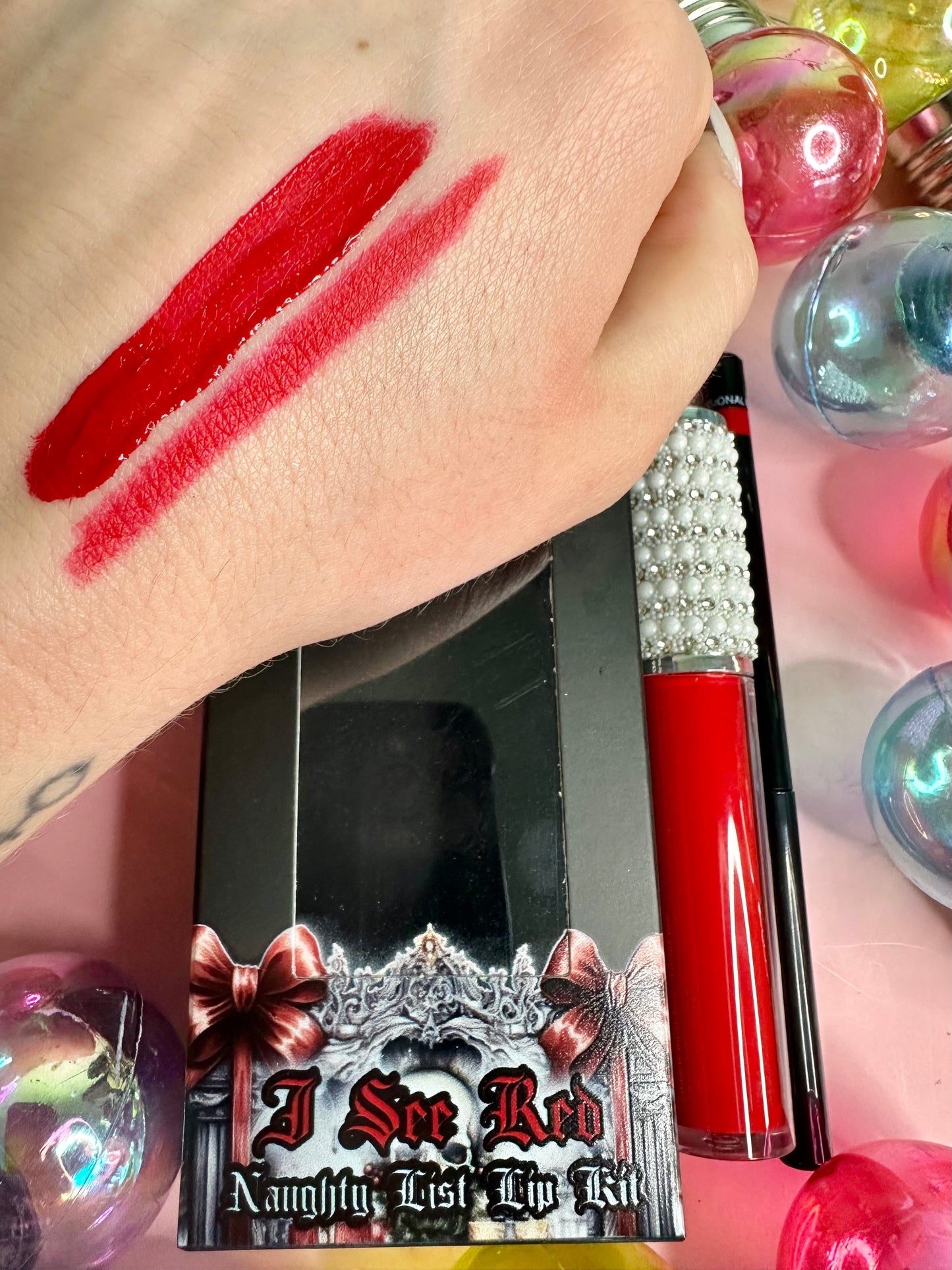 I SEE RED - Liquid lip and liner kit