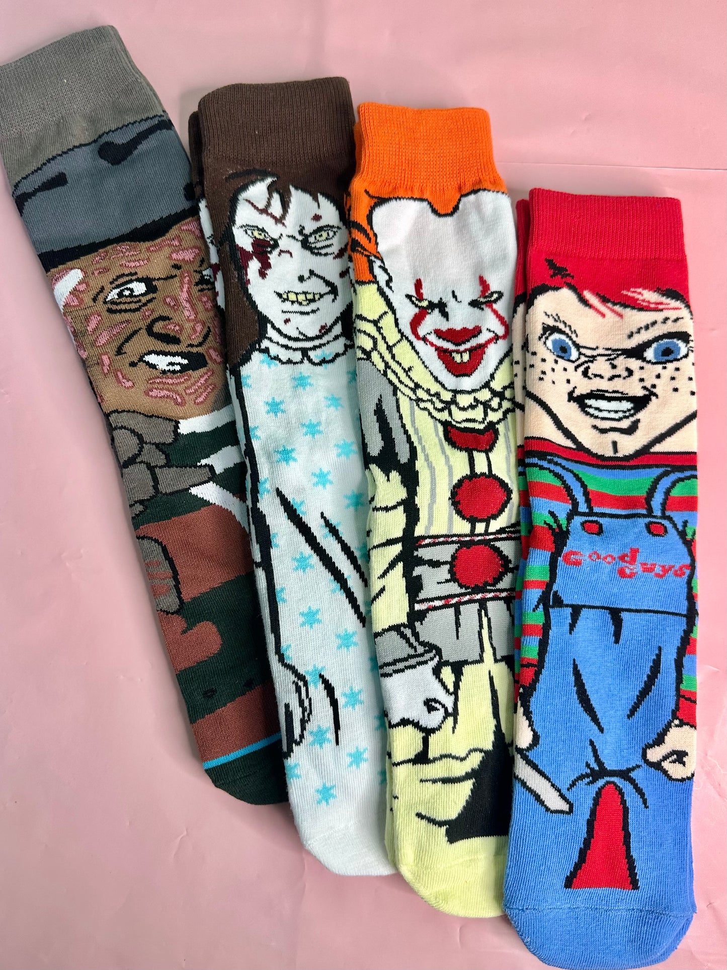 PSYCHO KILLERS - SOCK SET OF 4 PAIRS