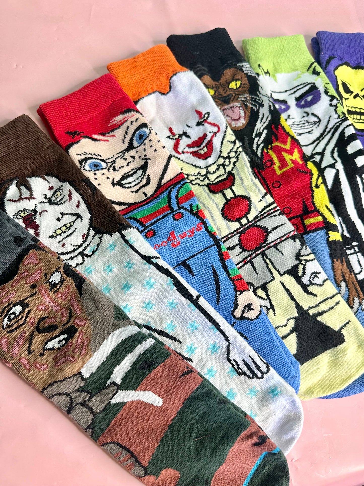 SCARY MOVIE SOCK VAULT - 7 PAIR
