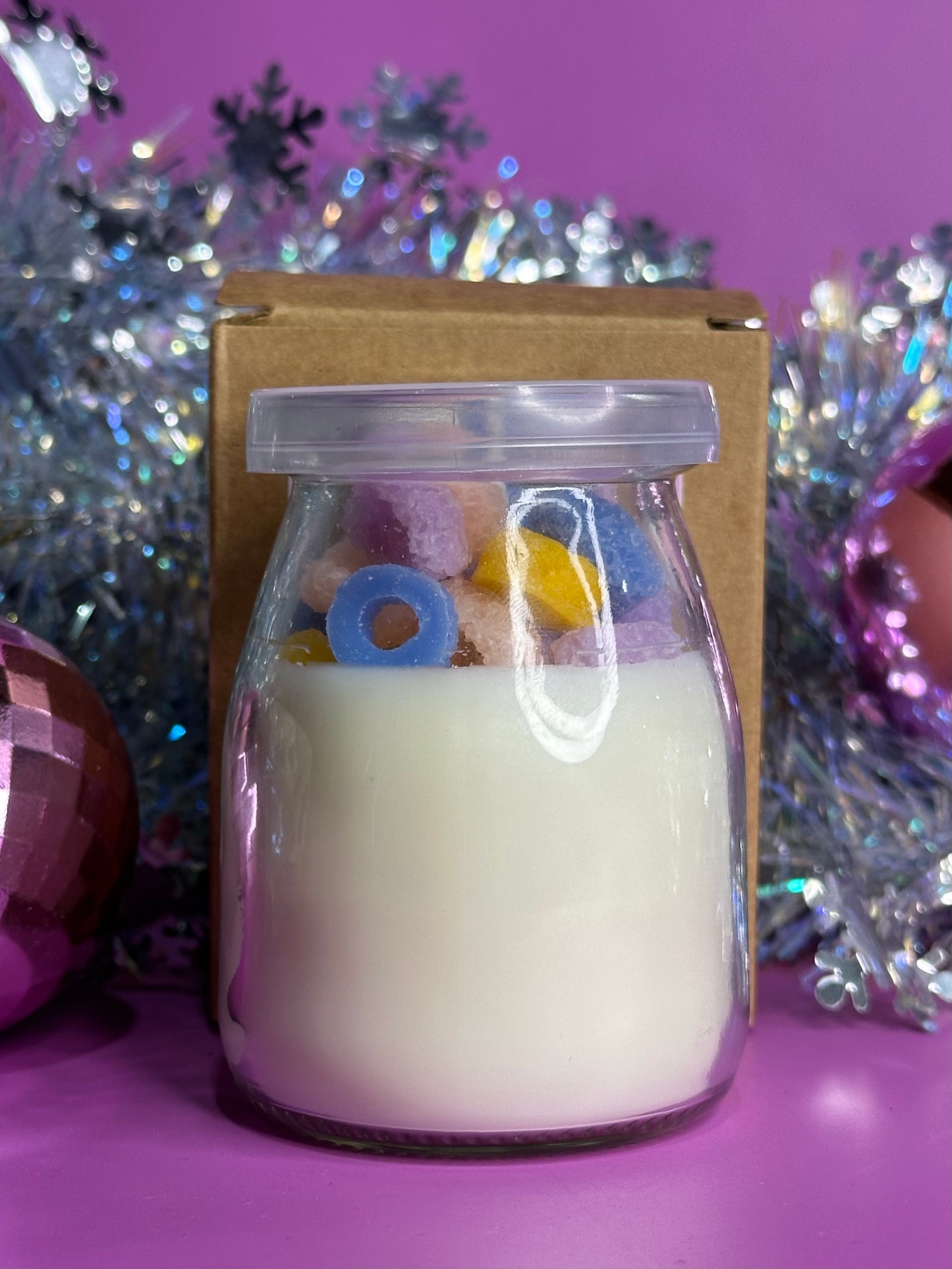 LAVENDER LATTE - soy candle