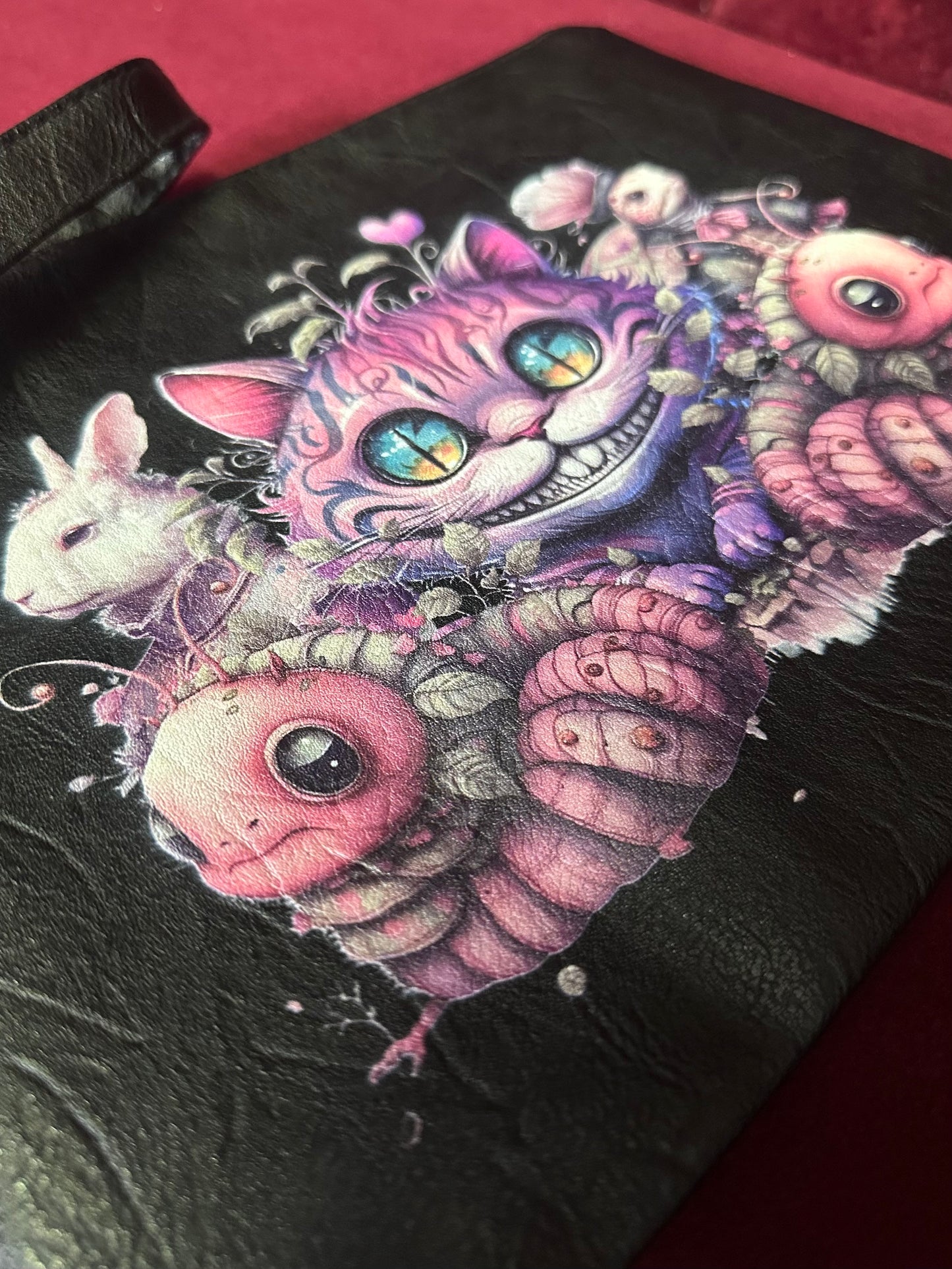 WONDERLAND - CHESHIRE CAT Clutch purse / bag