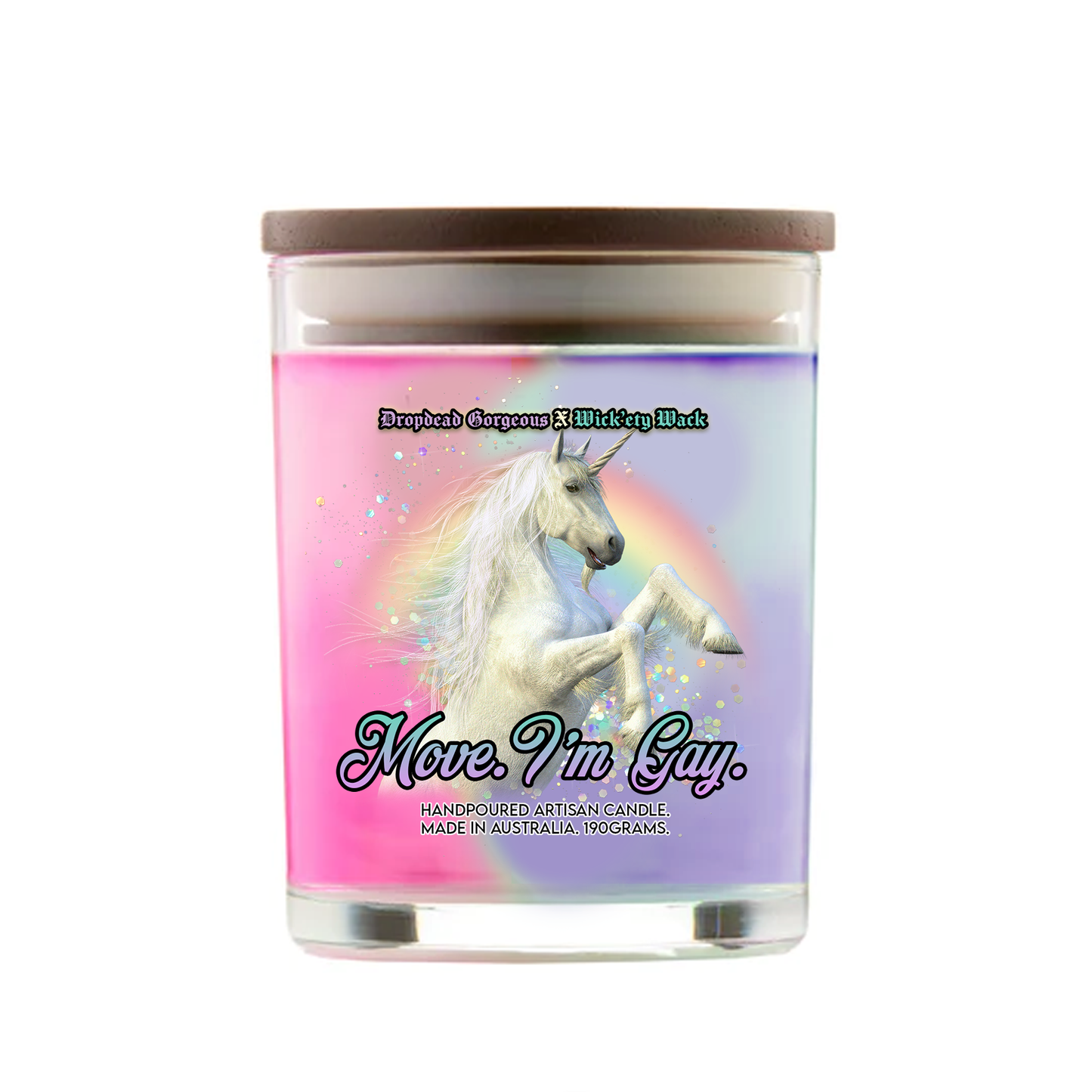 MOVE. IM GAY - Fairy Floss Candle