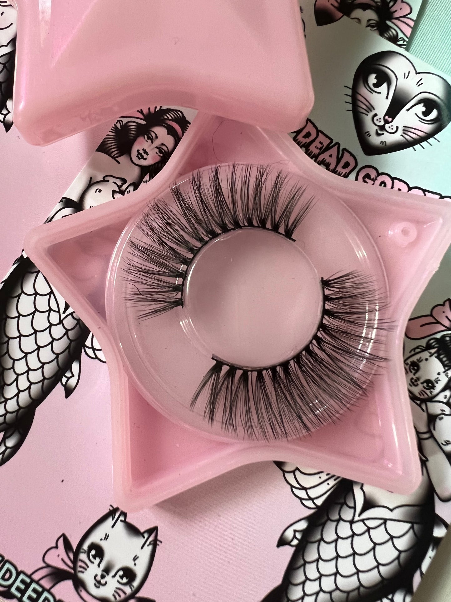 LUCKY STAR - Pink False Eyelash Set