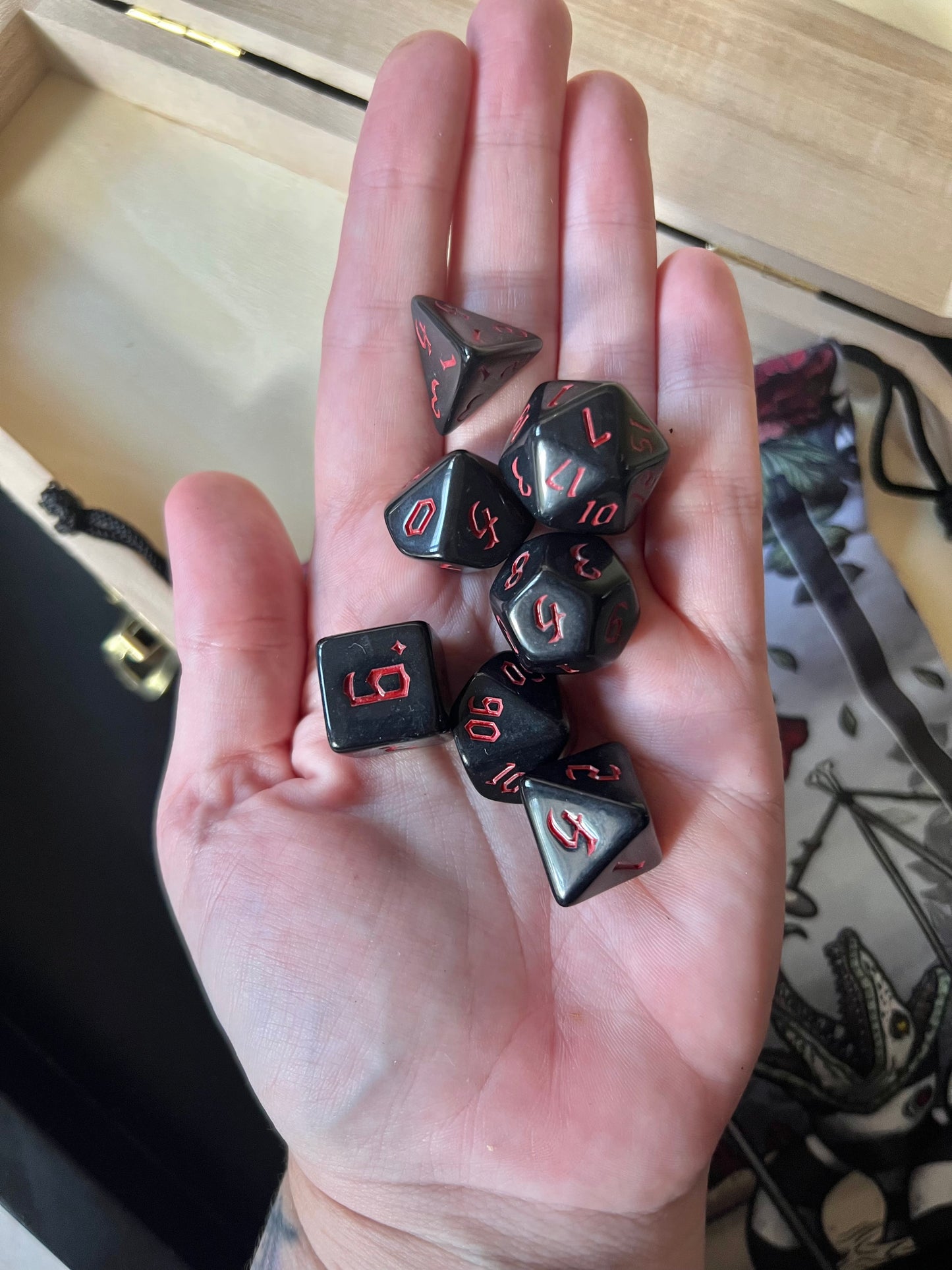 STRANGE & UNUSUAL - Table top gaming dice set