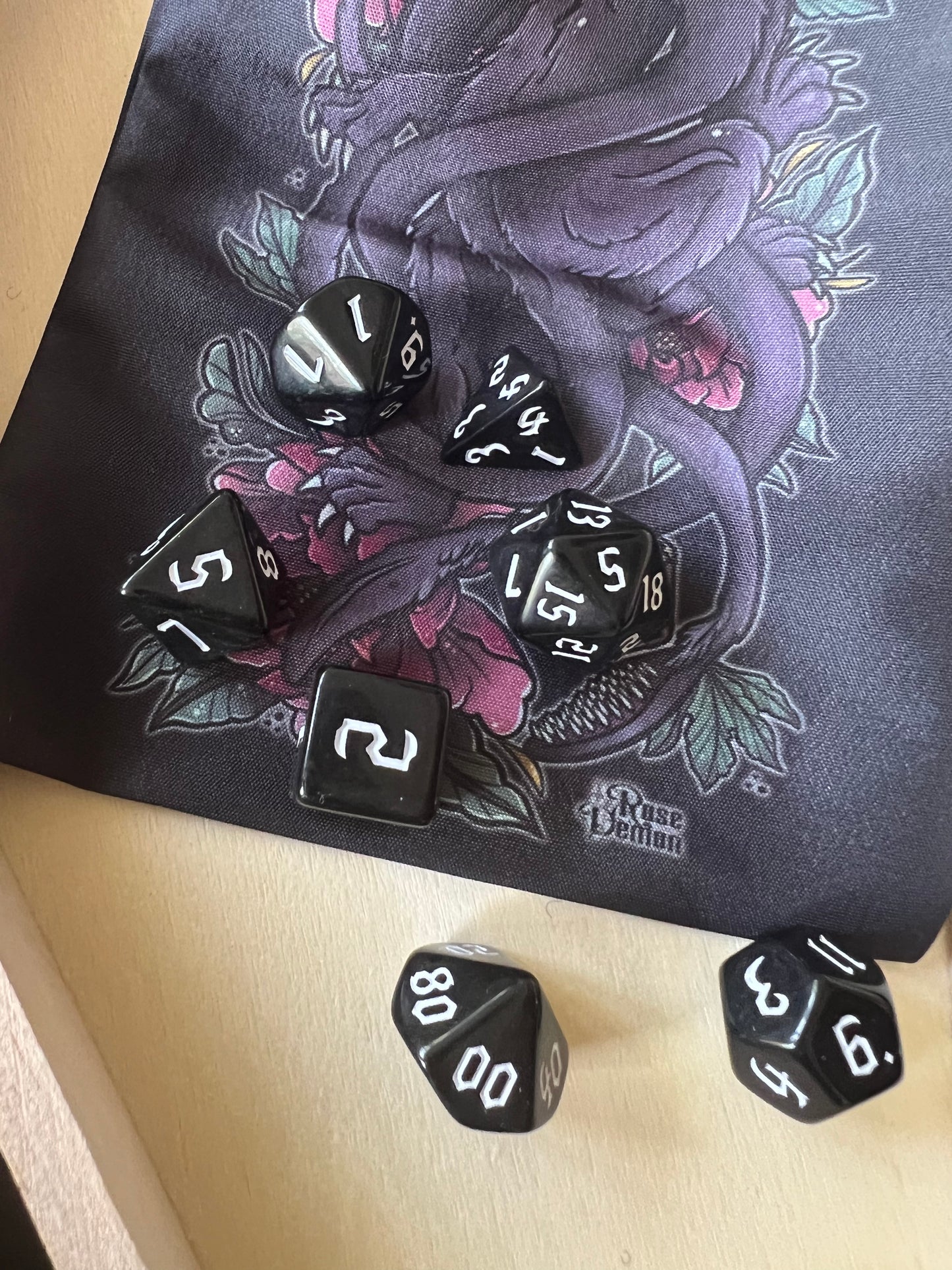 NUMBERS OF THE BEAST - Table top gaming dice set