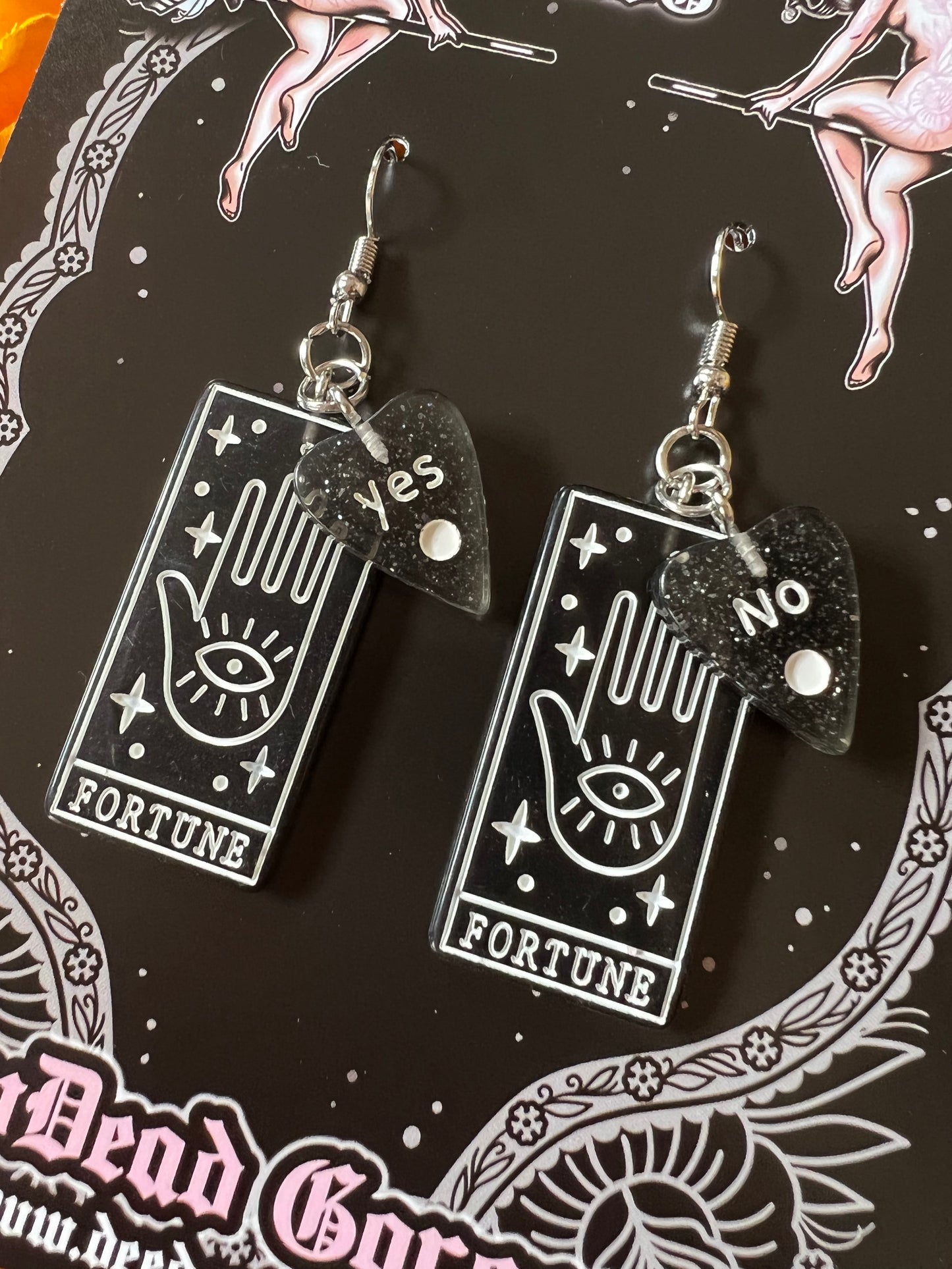 FORTUNE - Tarot Charm Earrings