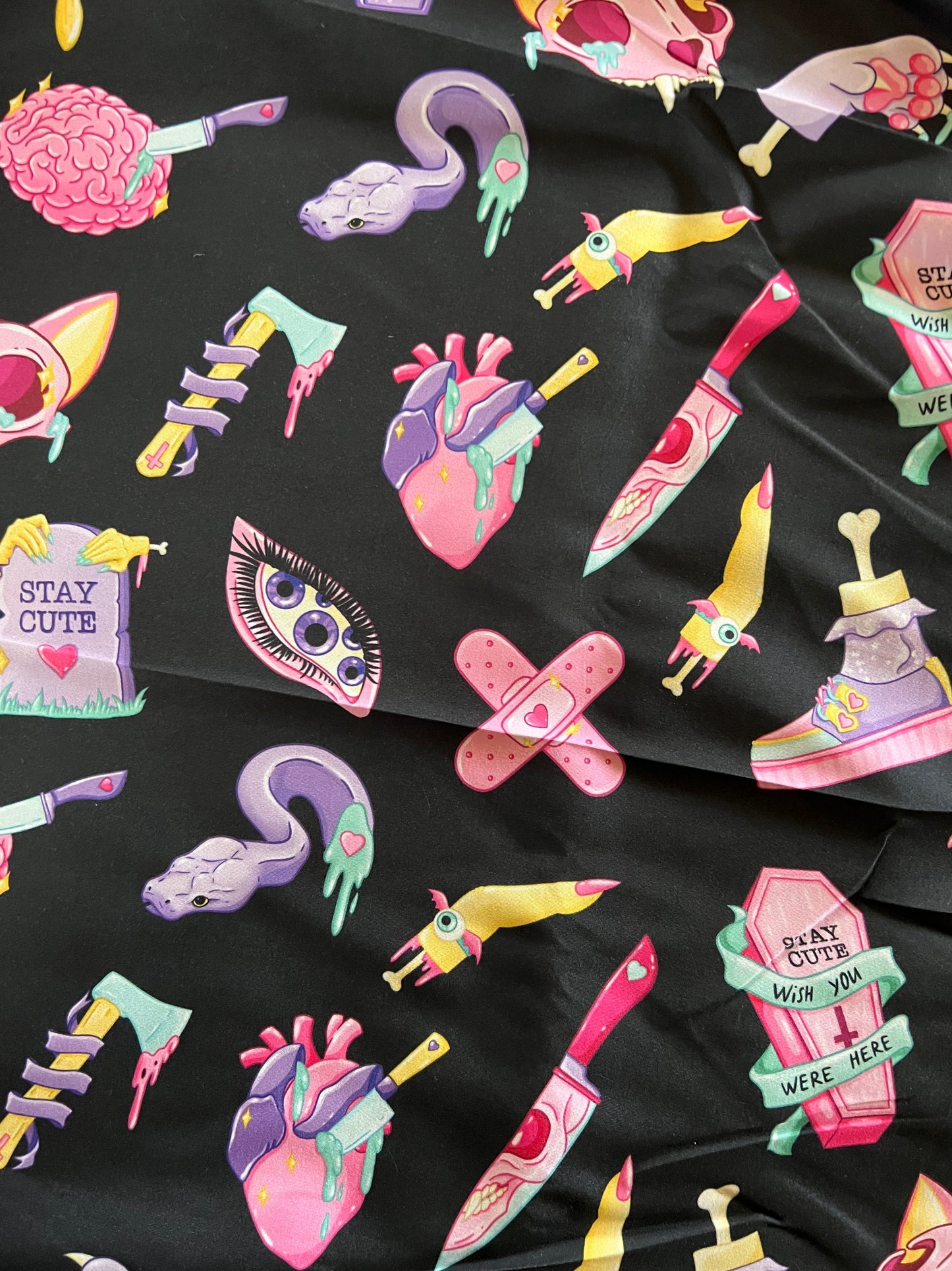 STAY CUTE OR DIE - Exclusive Fabric