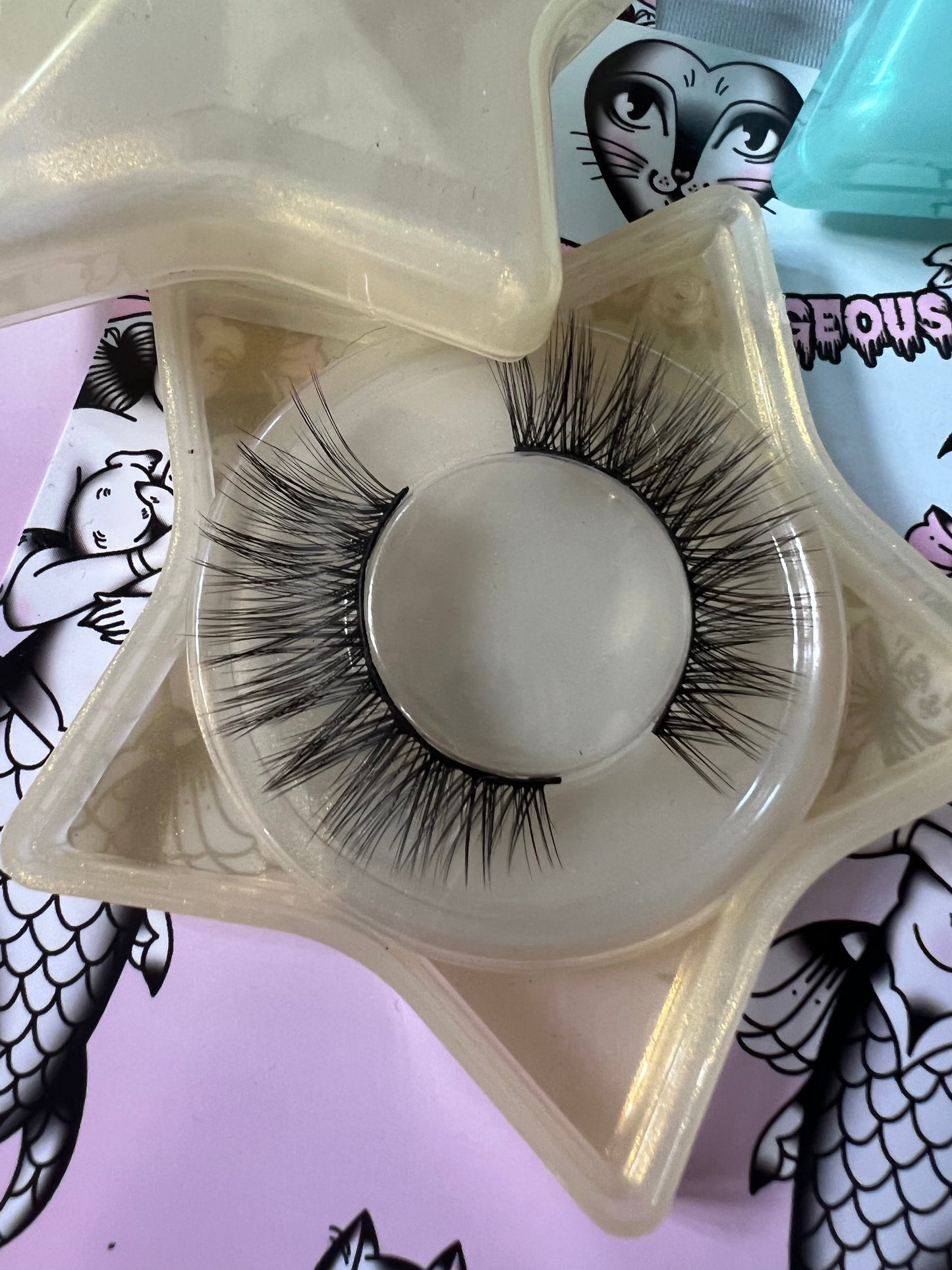 LUCKY STAR - Gold False Eyelash Set