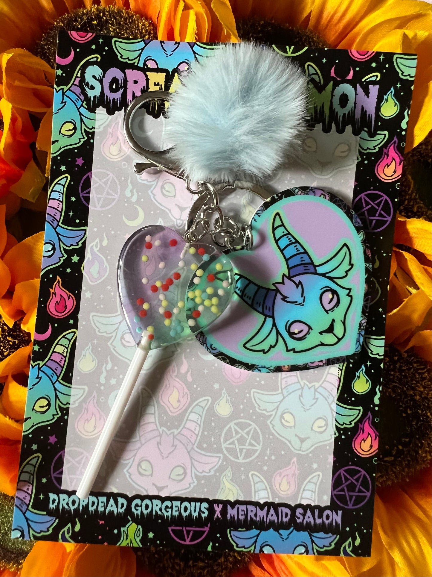 SCREAMIN' DEMON KEYCHAIN