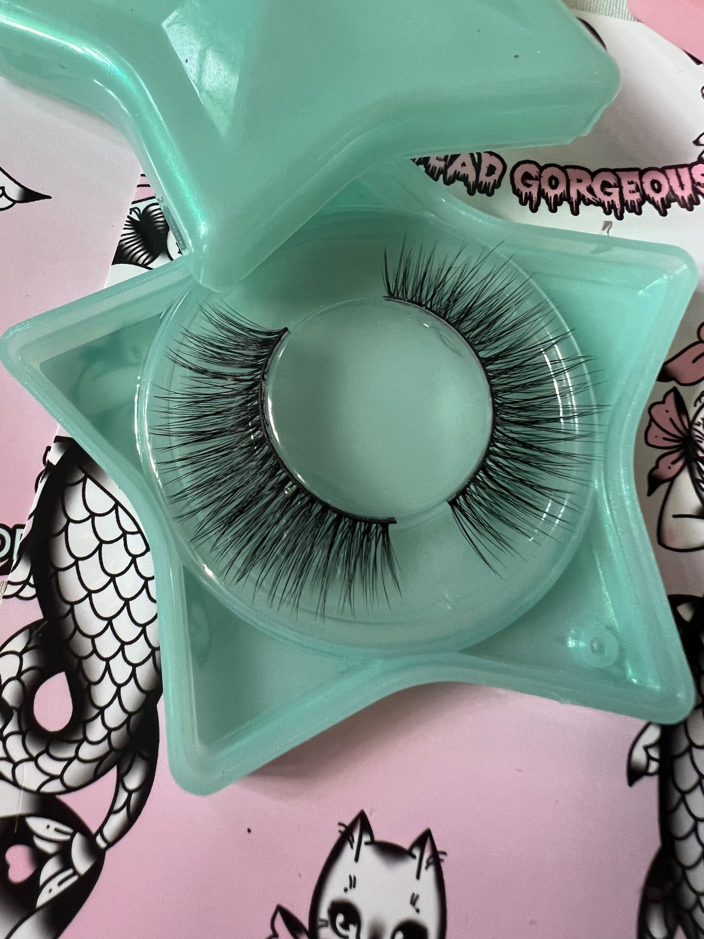LUCKY STAR - Aqua False Eyelash Set