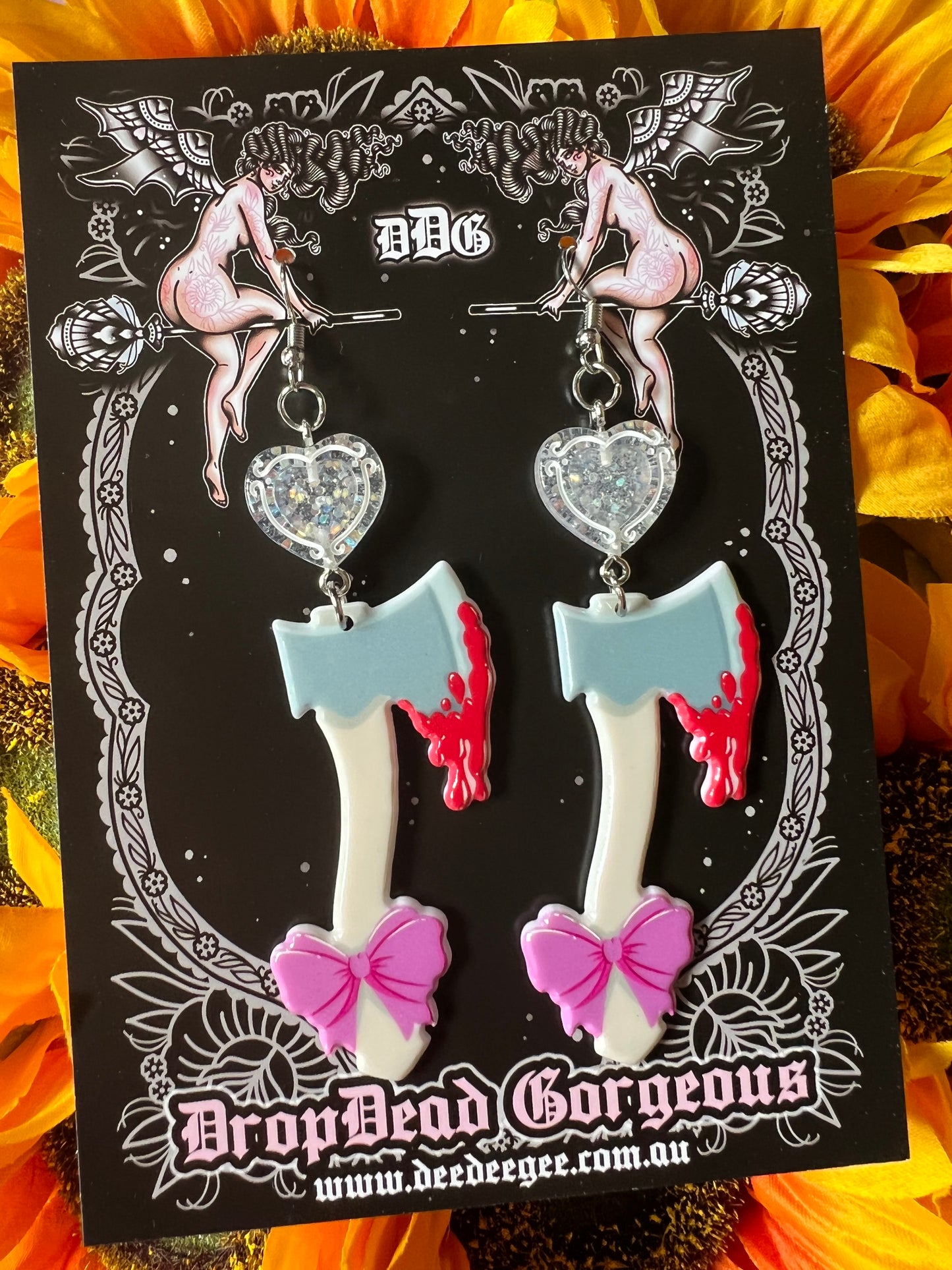 BURY THE HATCHET - Charm Earrings