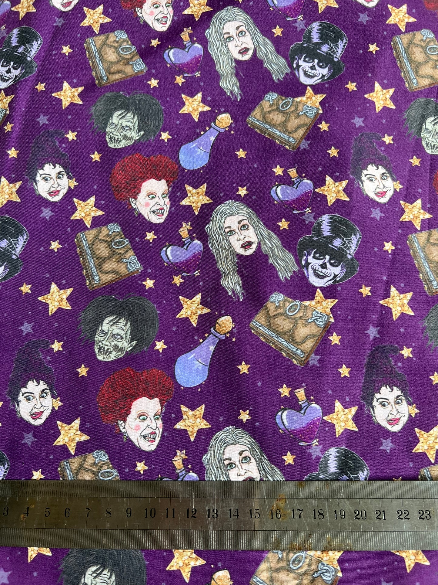 A BUNCH OF HOCUS POCUS - Polycotton Fabric from Japan