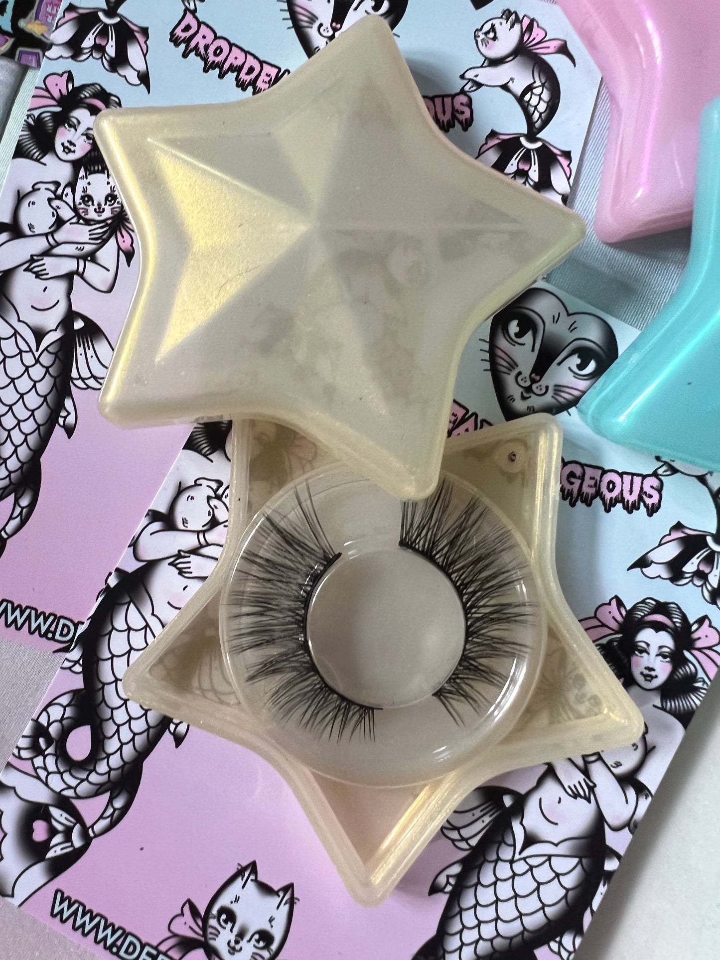 LUCKY STAR - Gold False Eyelash Set