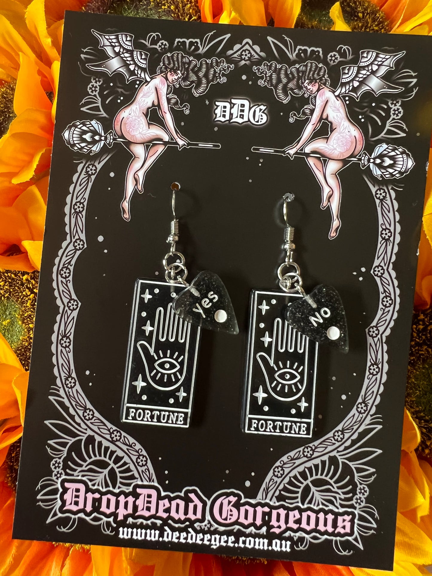 FORTUNE - Tarot Charm Earrings