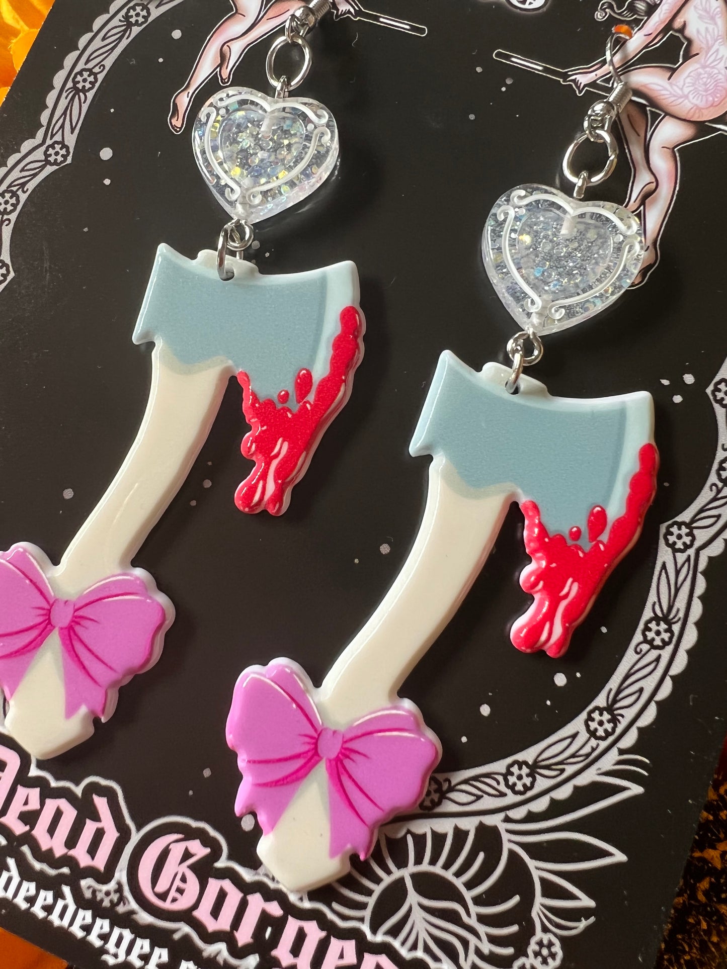 BURY THE HATCHET - Charm Earrings