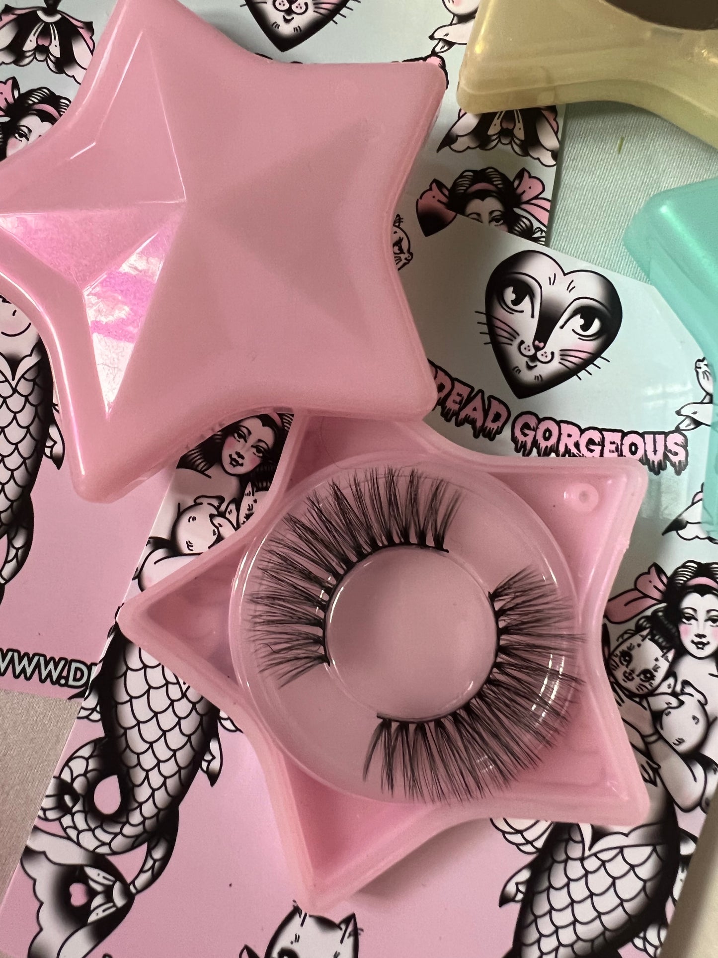 LUCKY STAR - Pink False Eyelash Set