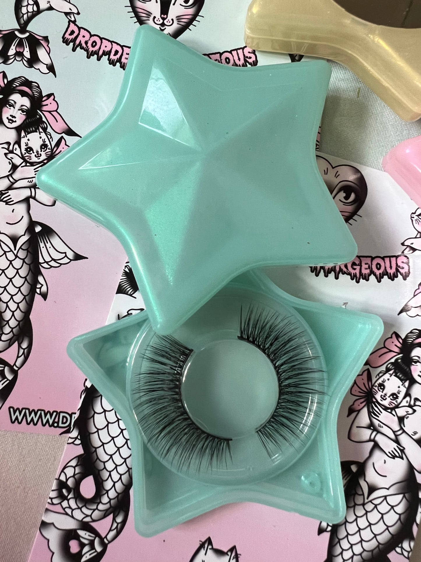 LUCKY STAR - Aqua False Eyelash Set