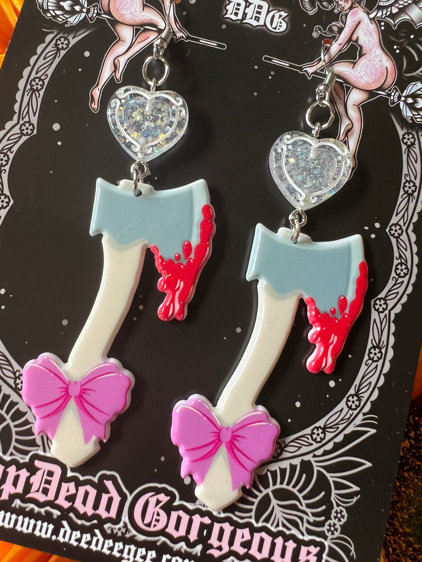 BURY THE HATCHET - Charm Earrings