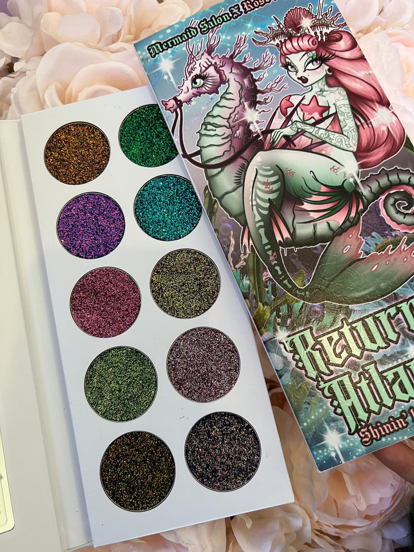 RETURN TO ATLANTIS - Chrome Glitter  Palette