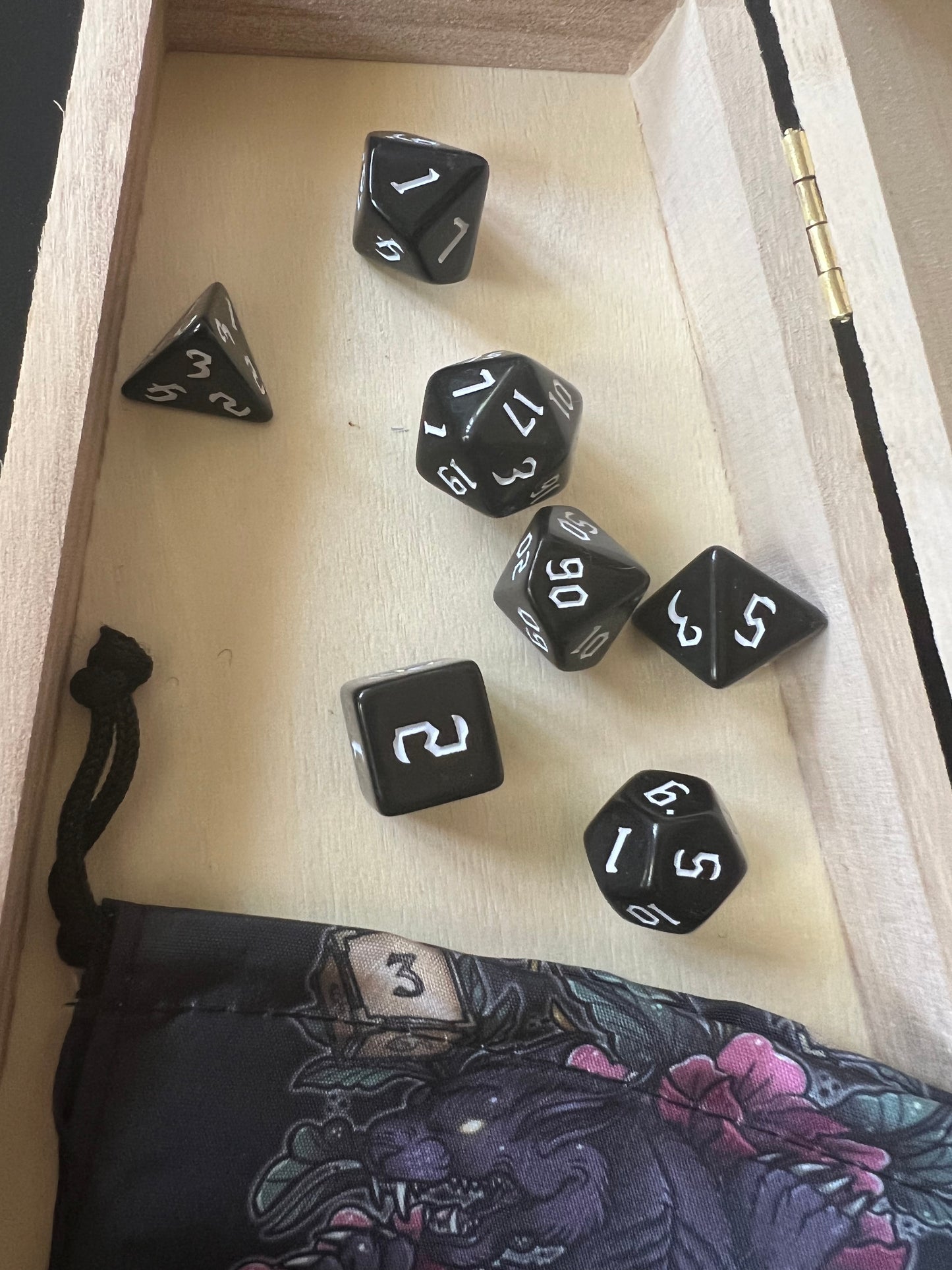 NUMBERS OF THE BEAST - Table top gaming dice set