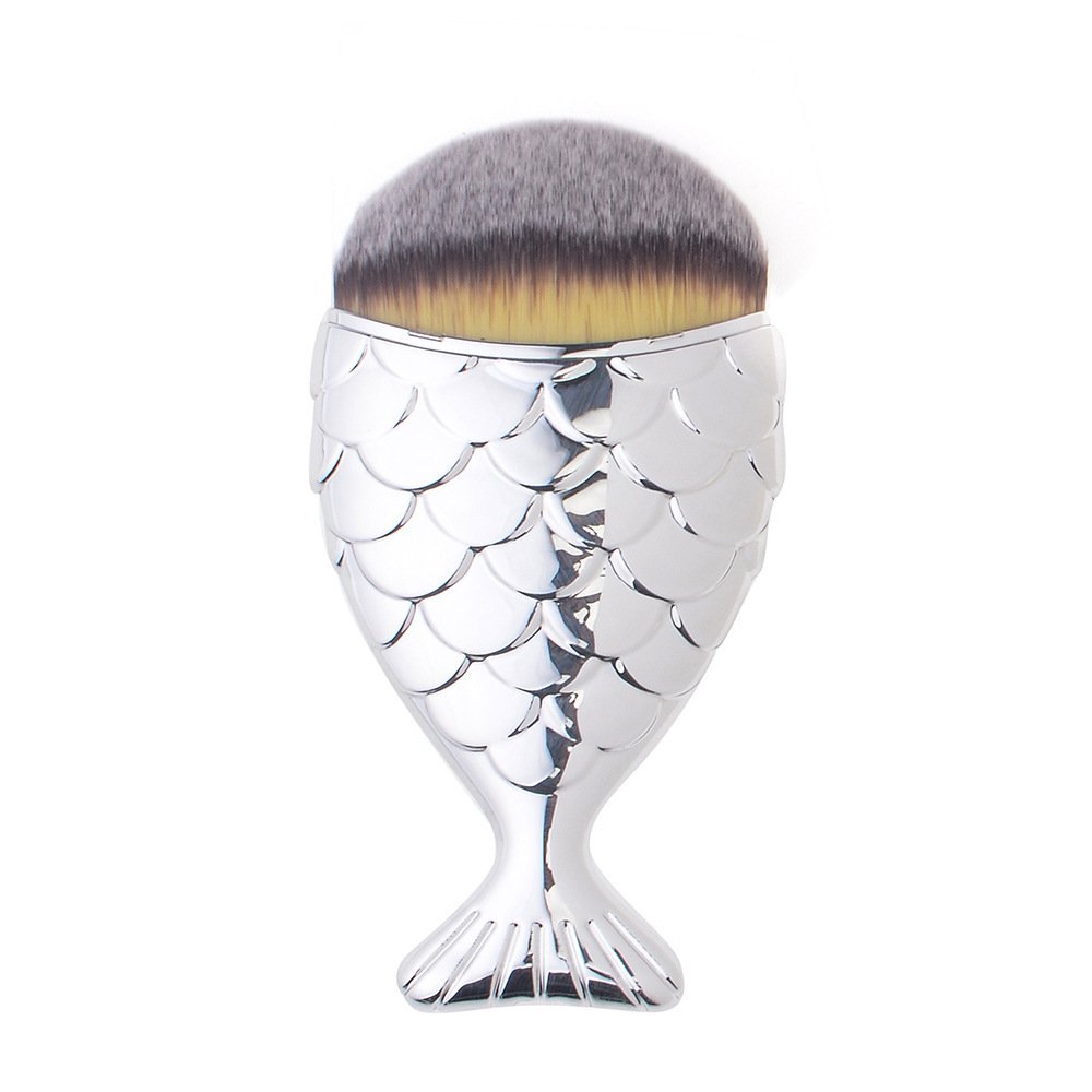 THE ORIGINAL CHUBBY MERMAID BRUSH - Silver