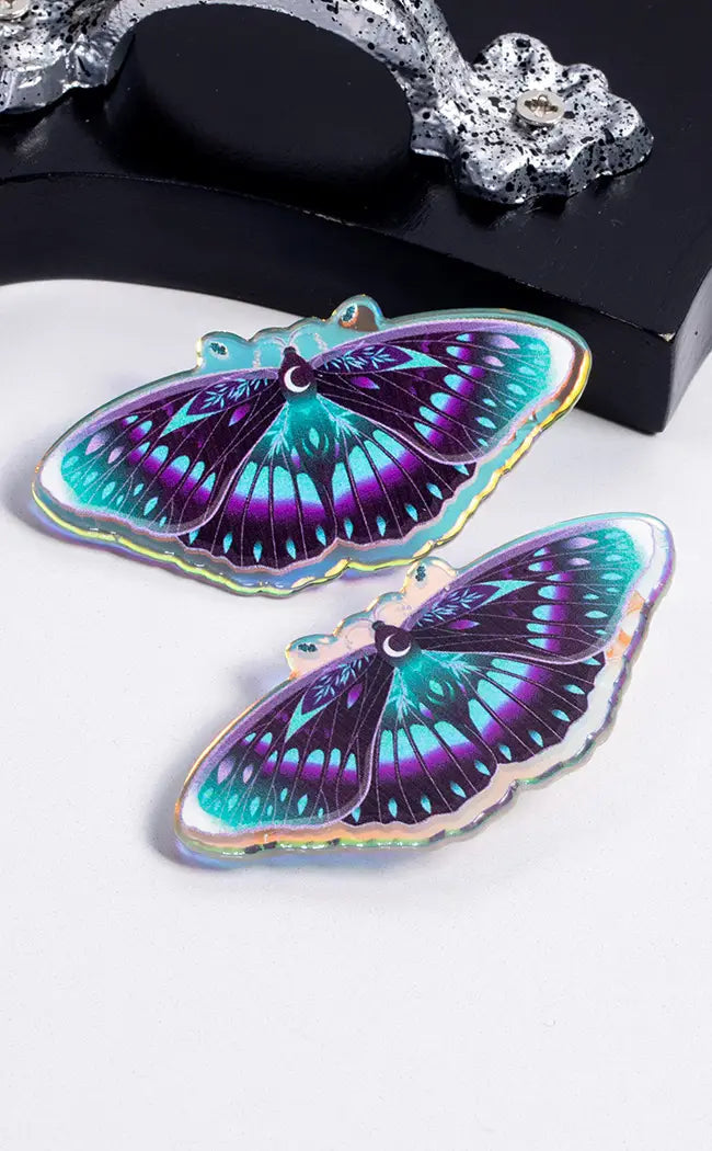 LA BELLA LUNA - Iridescent Hair Clip Set