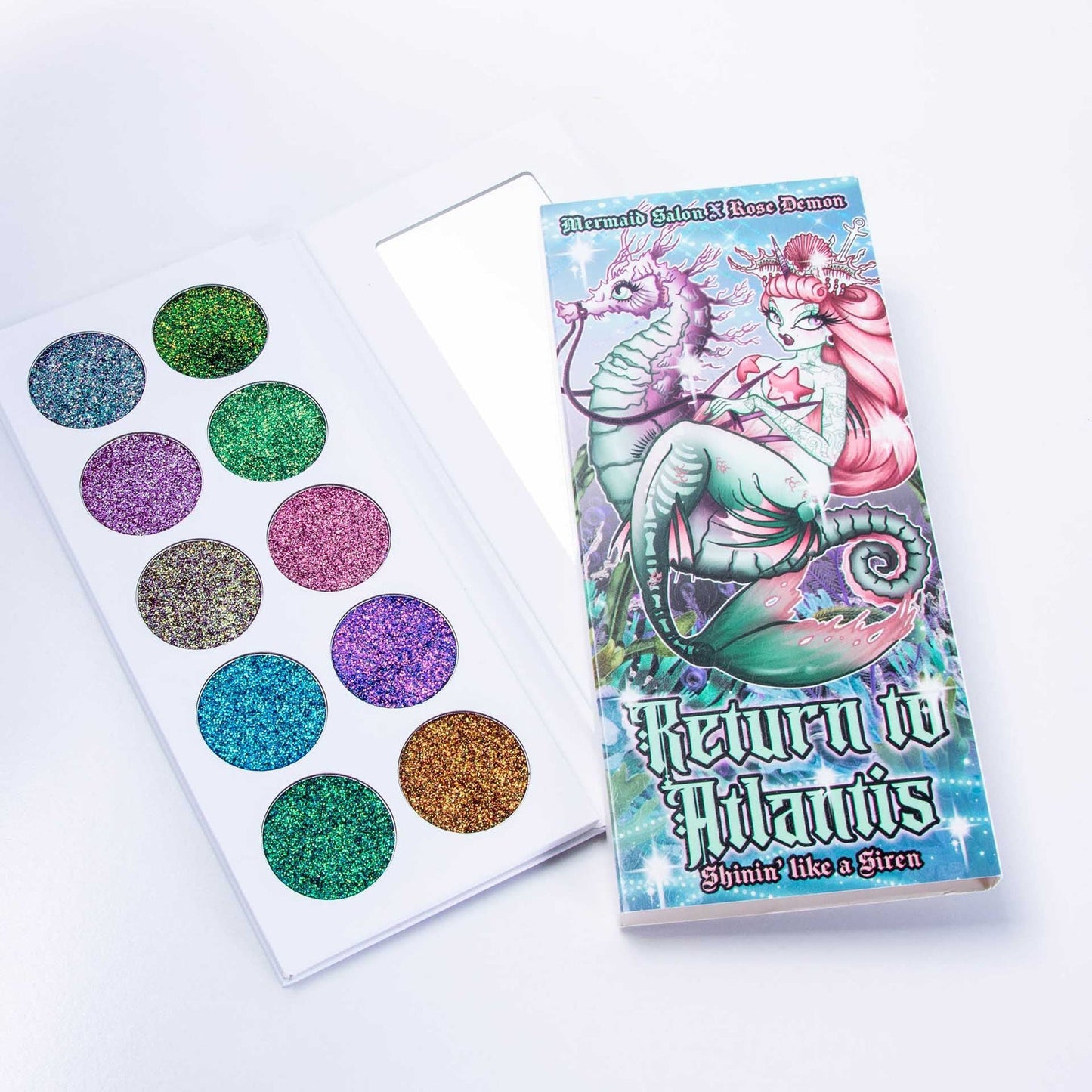 RETURN TO ATLANTIS - Chrome Glitter  Palette