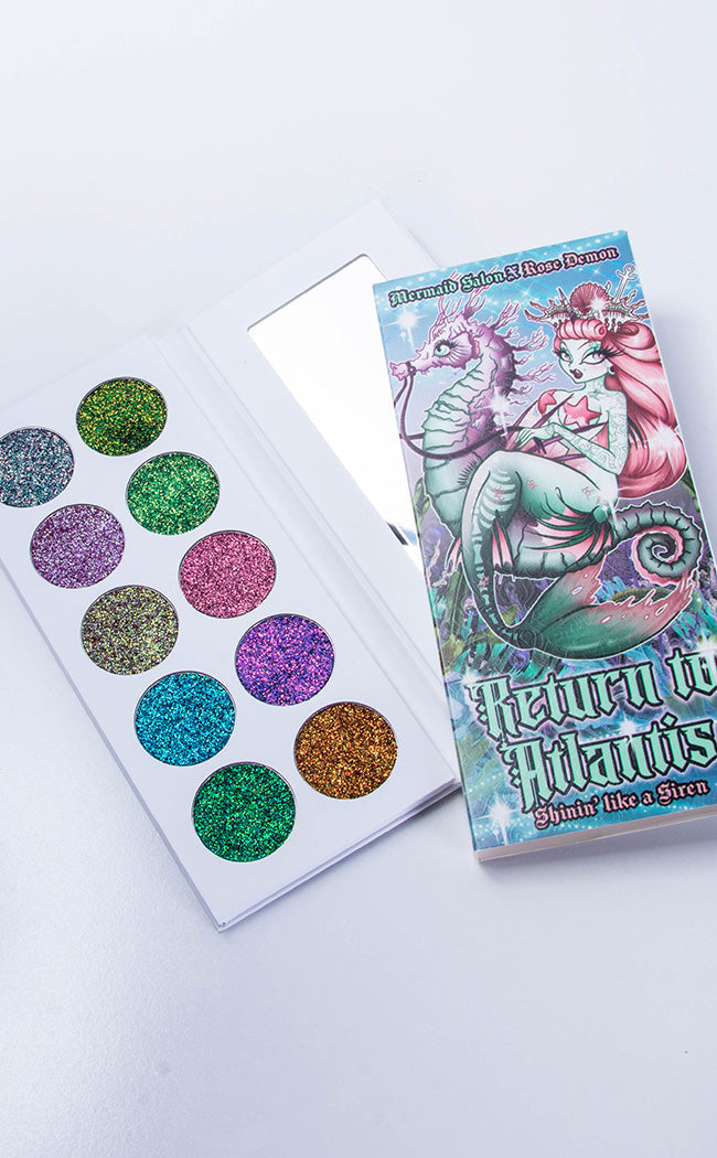 RETURN TO ATLANTIS - Chrome Glitter  Palette