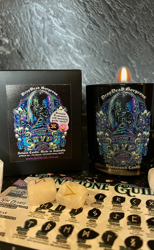 CRYPTKEEPER - Salted Caramel Fortune Telling Candle