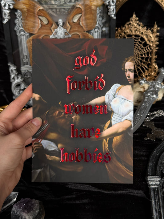 GOD FORBID - A5 Satin FOIL print