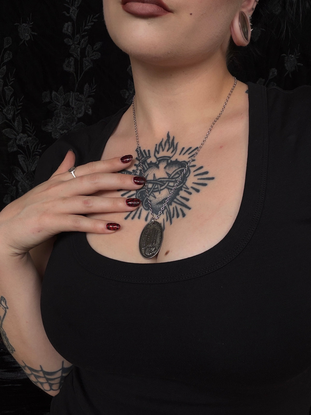 NOTHING IS SACRED - Mother of Hades Tag Necklace