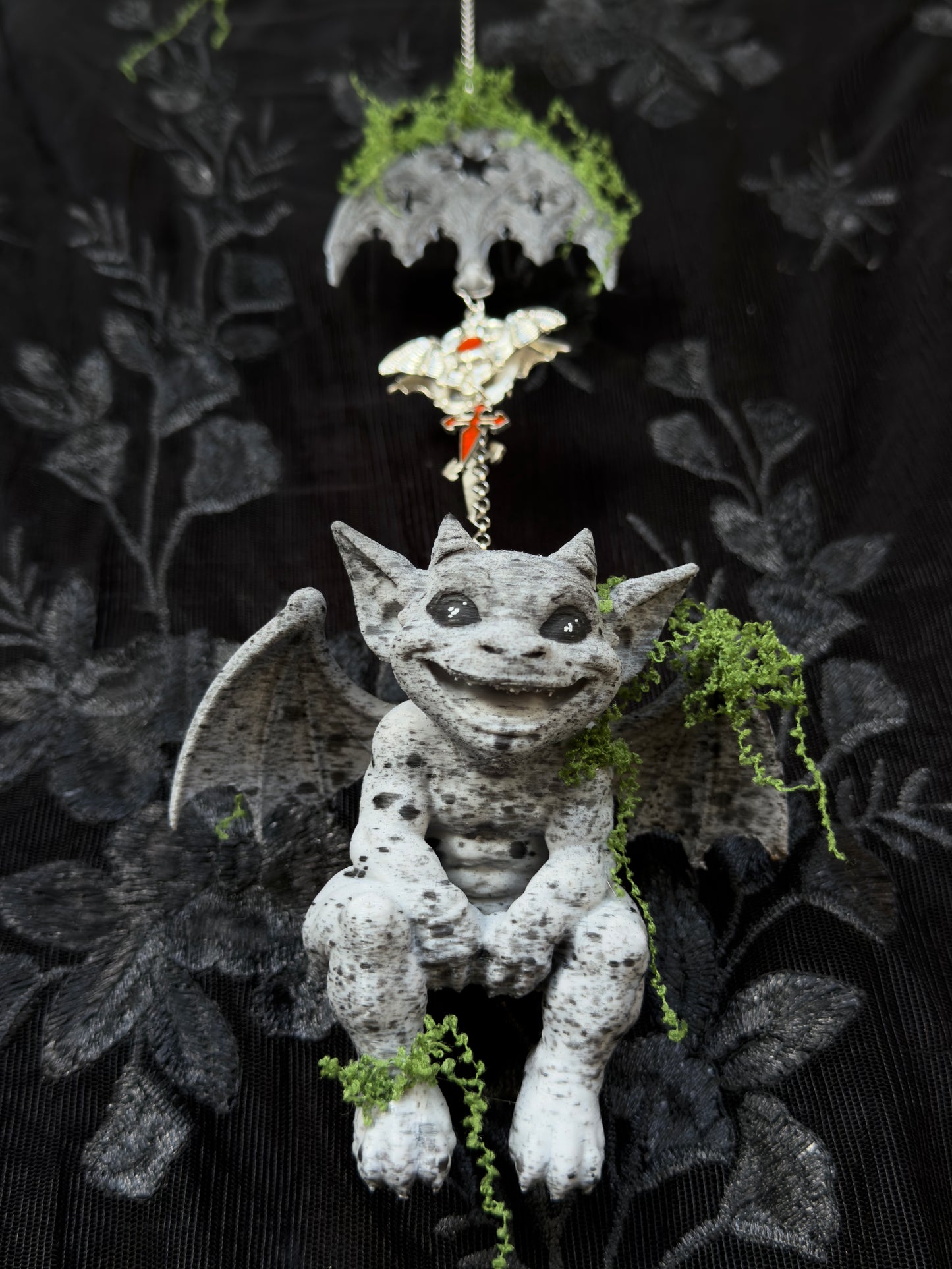 GARGOYLE - Mossy Creature Hanging