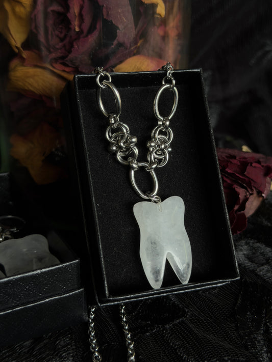 PEARLY WHITES - Teeth Pendant Necklace