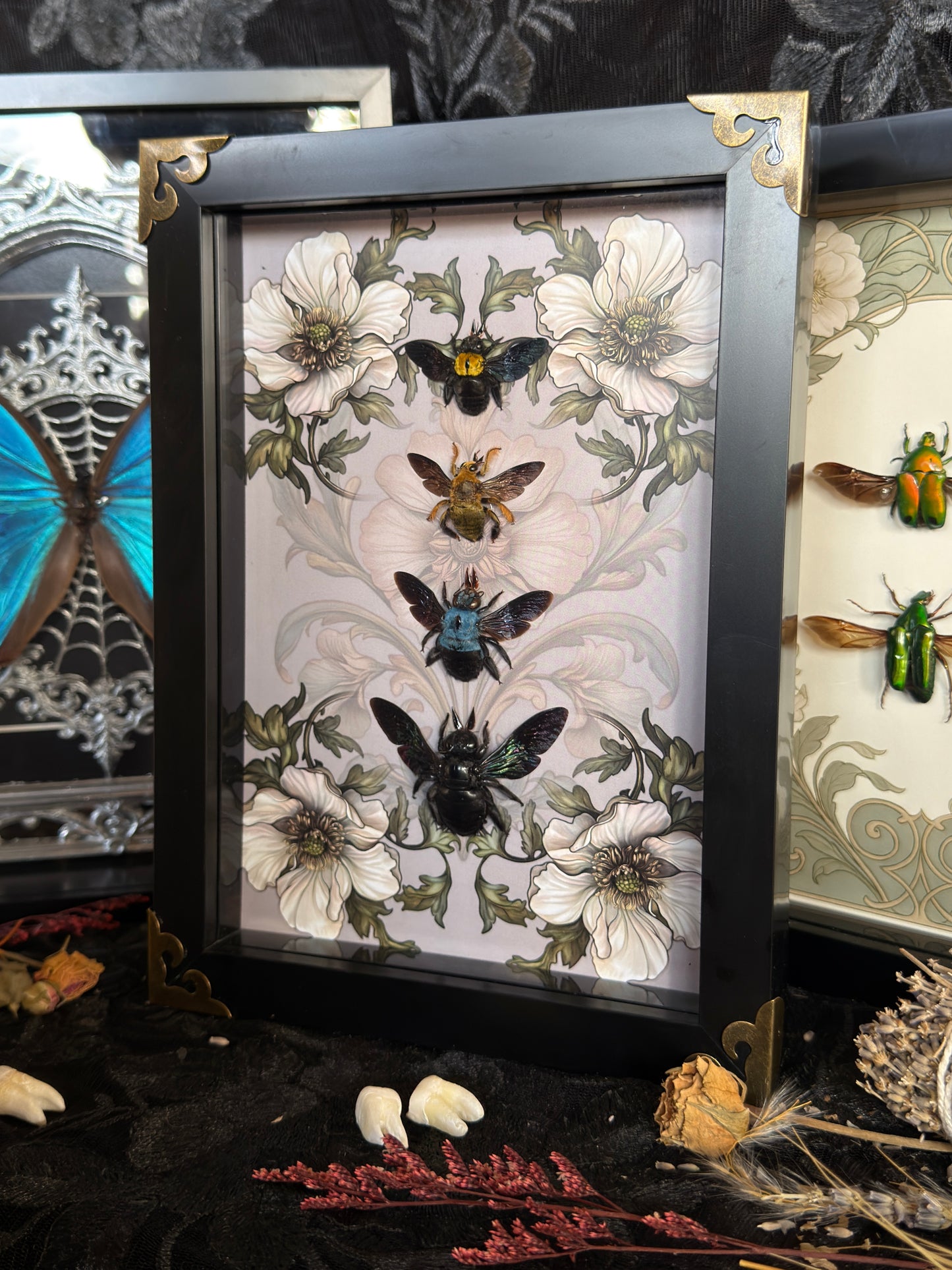 CARPENTER BEE QUAD - A5 Bee Frame
