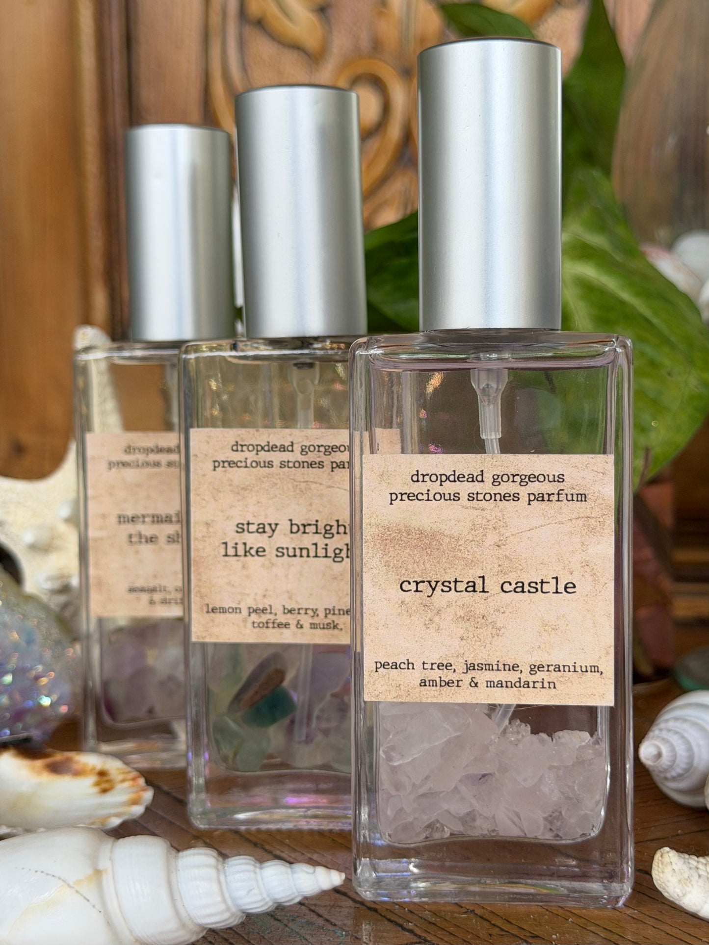CRYSTAL CASTLE - Precious Stone Parfum Range